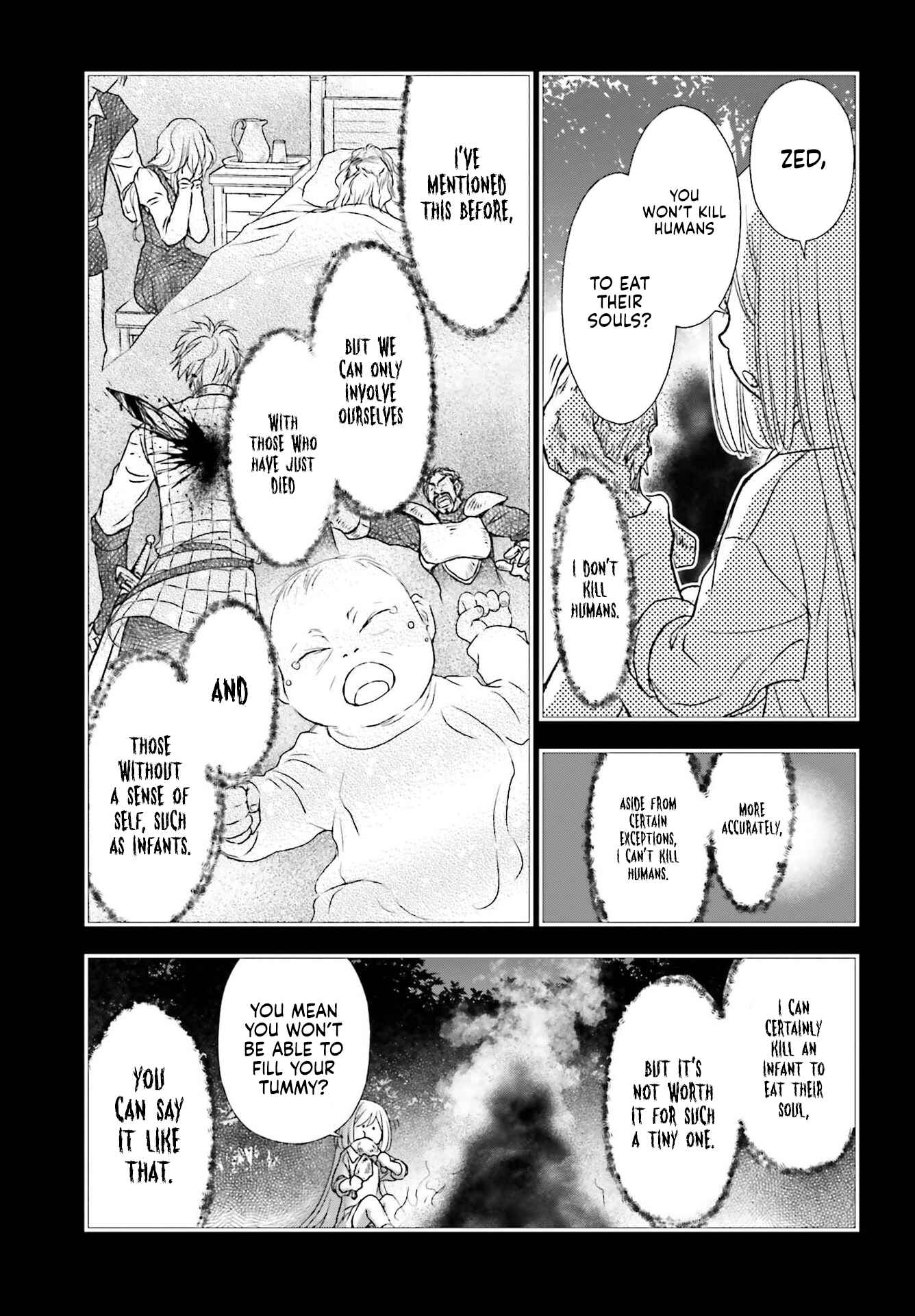 Shinigami ni Sodaterareta Shoujo wa Shikkoku no Tsurugi o Mune ni Idaku Chapter 20 - Page 11