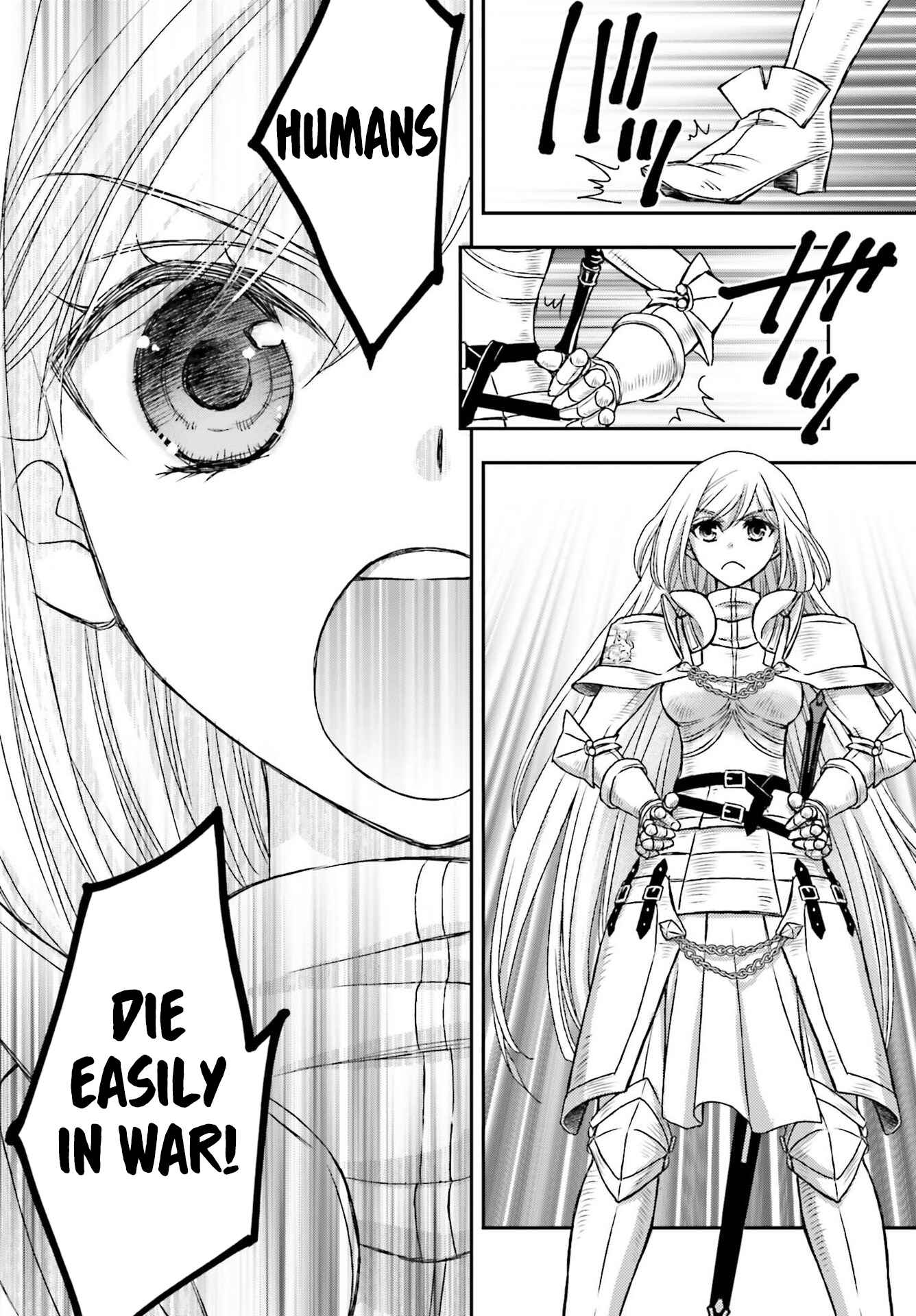 Shinigami ni Sodaterareta Shoujo wa Shikkoku no Tsurugi o Mune ni Idaku Chapter 20 - Page 21