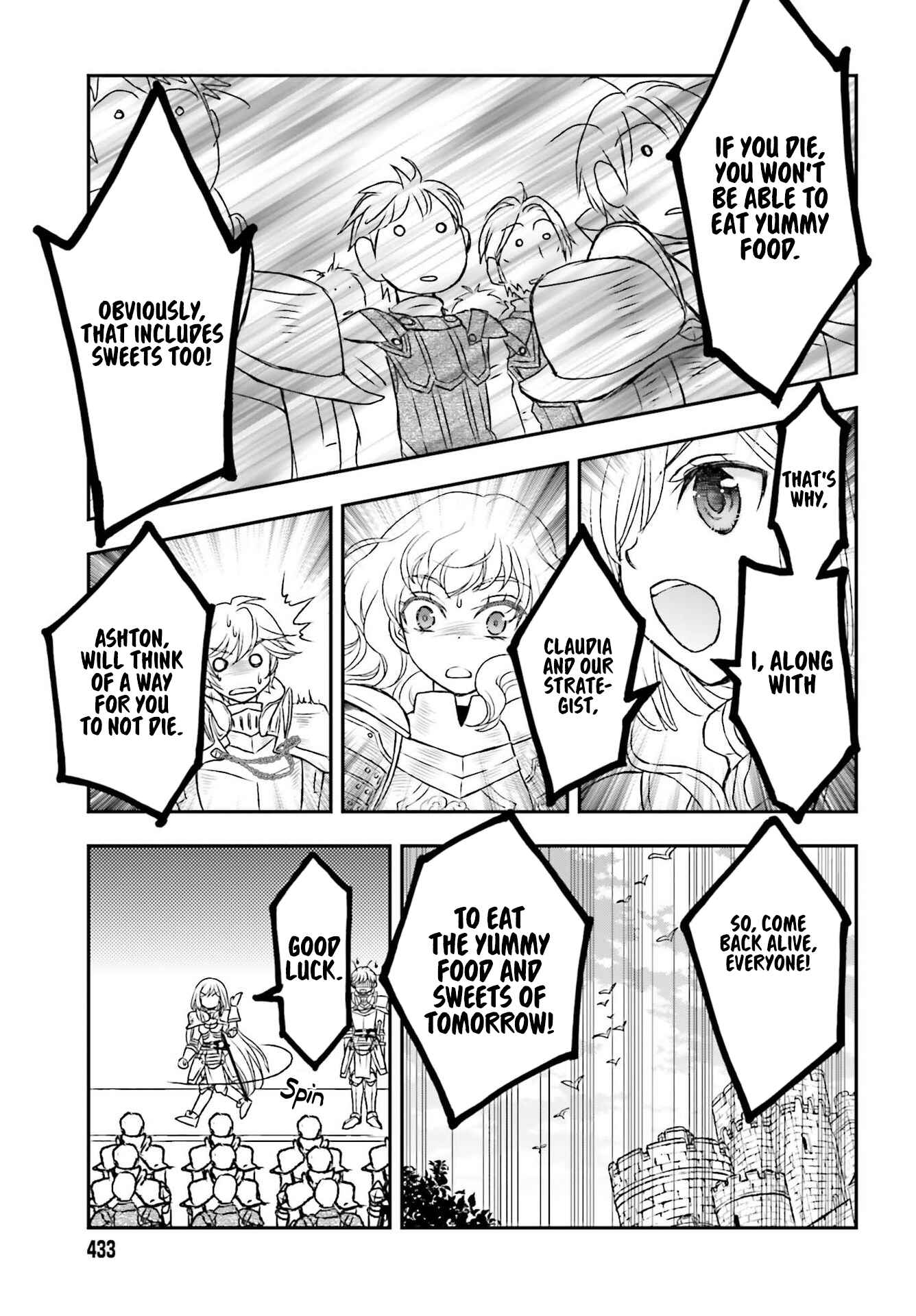 Shinigami ni Sodaterareta Shoujo wa Shikkoku no Tsurugi o Mune ni Idaku Chapter 20 - Page 22