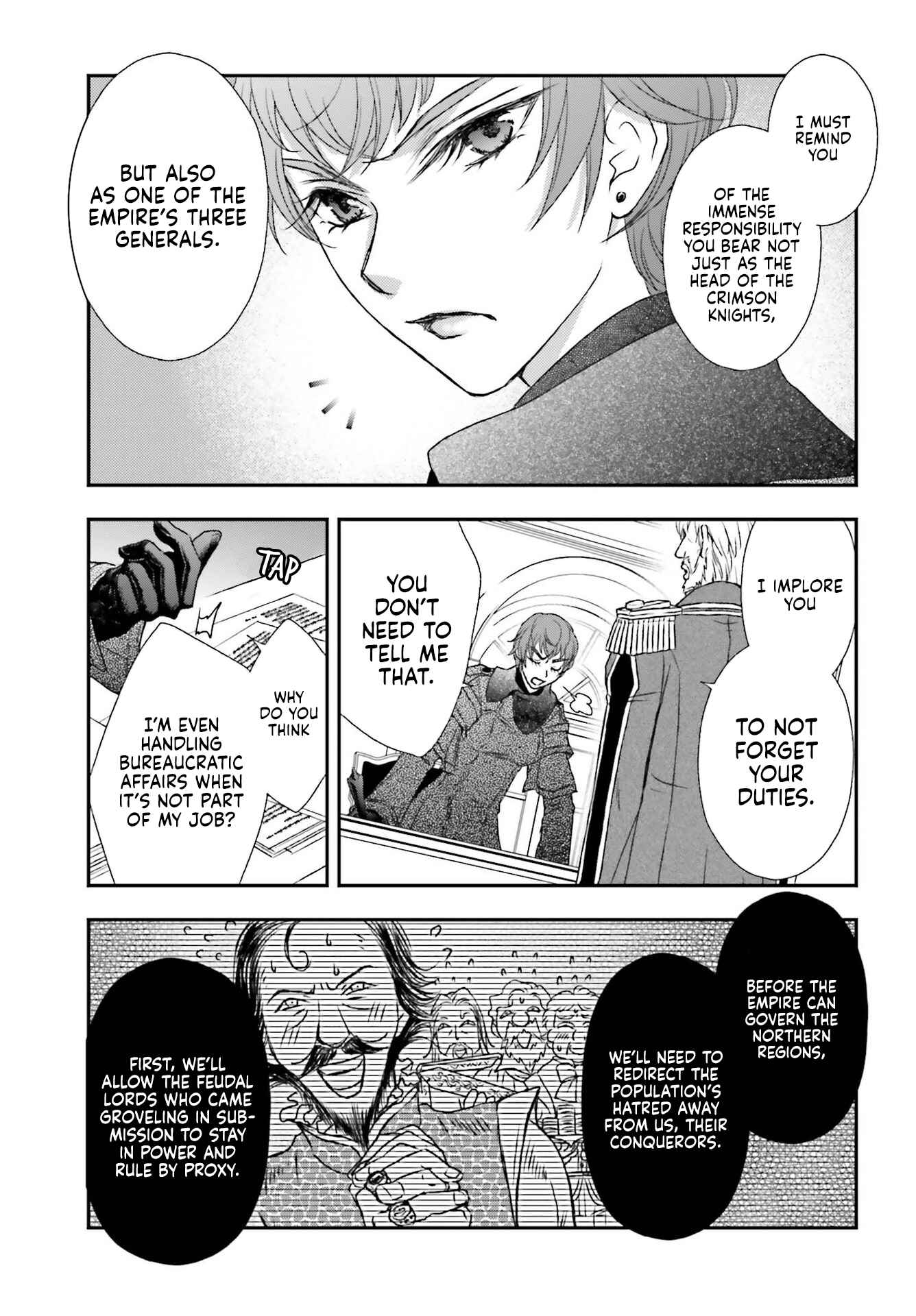Shinigami ni Sodaterareta Shoujo wa Shikkoku no Tsurugi o Mune ni Idaku Chapter 20 - Page 4