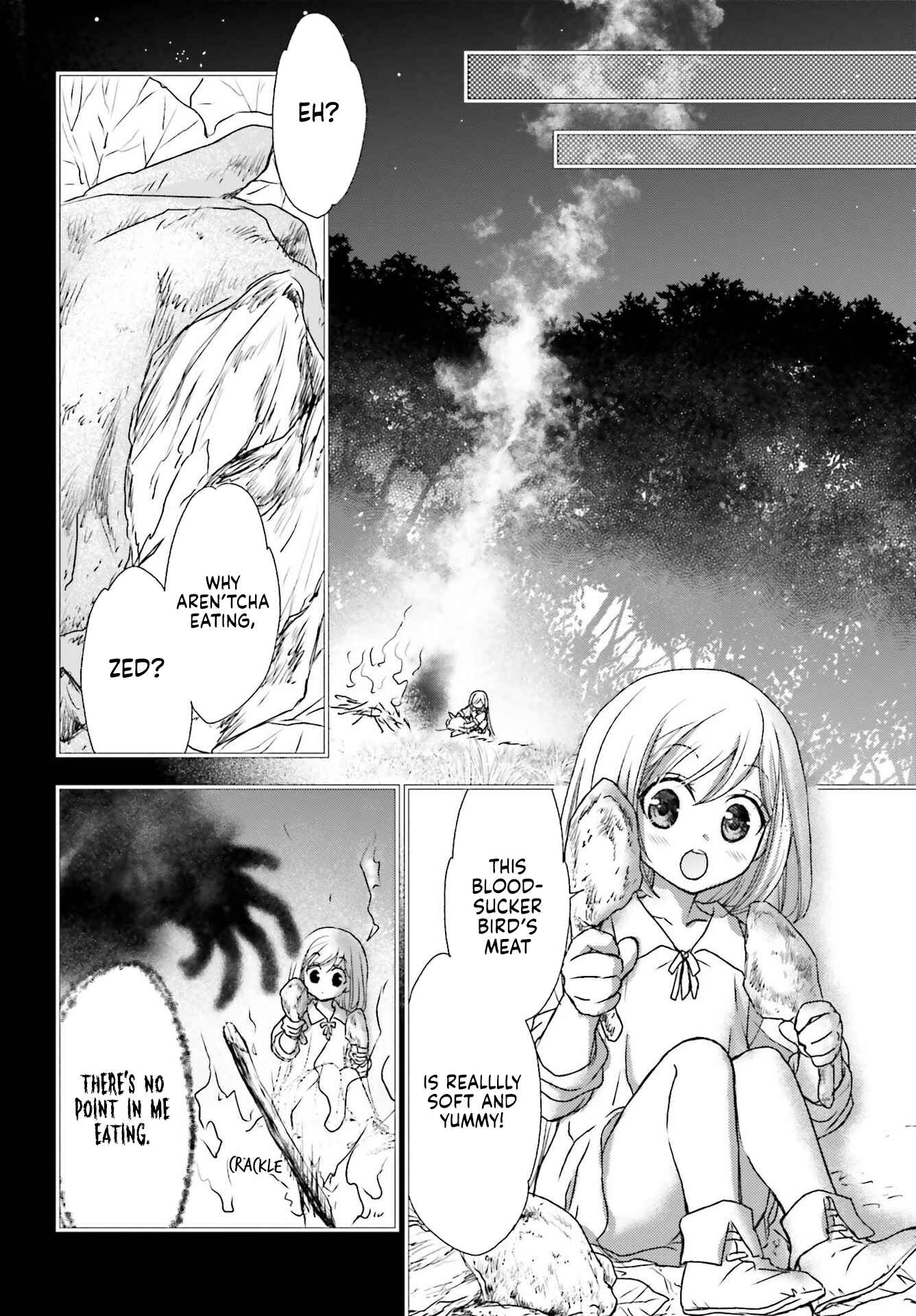 Shinigami ni Sodaterareta Shoujo wa Shikkoku no Tsurugi o Mune ni Idaku Chapter 20 - Page 7
