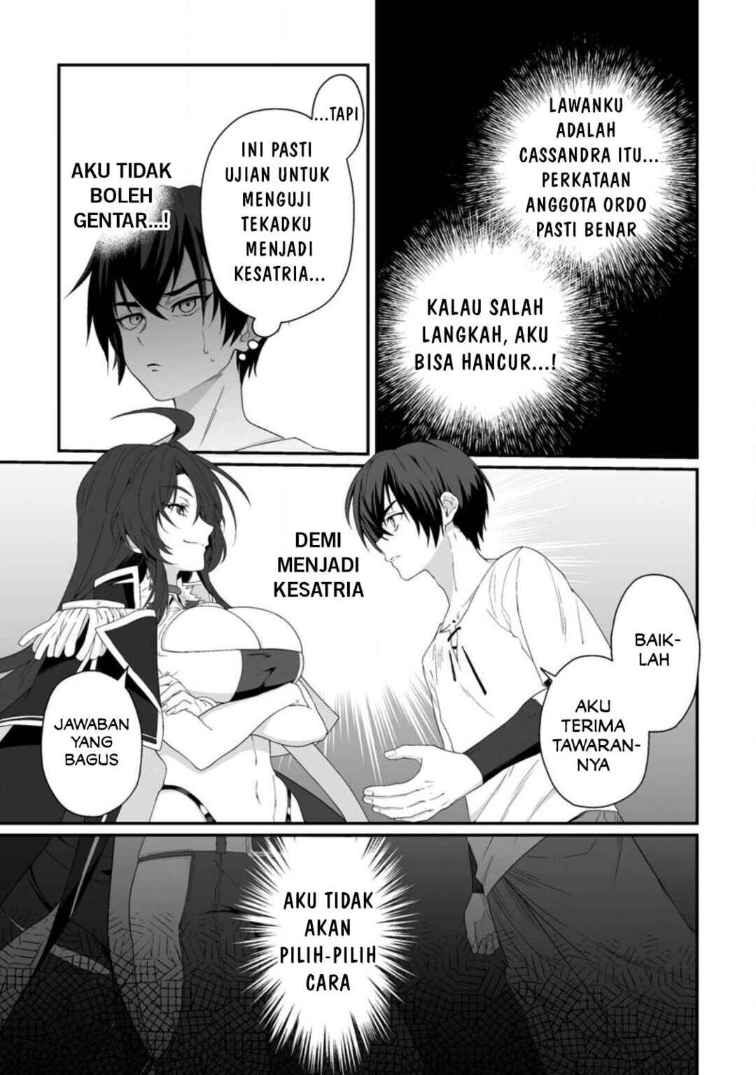 Teisou Gyakuten Sekai de Yuiitsu no Otoko Kishi no Ore, Onna Kishi Gakuen ni Nyuugaku Shitara Nazeka Eiyou Atsukai Sareta: Zetsurin Skill de Harem Musou Chapter 1 - Page 16
