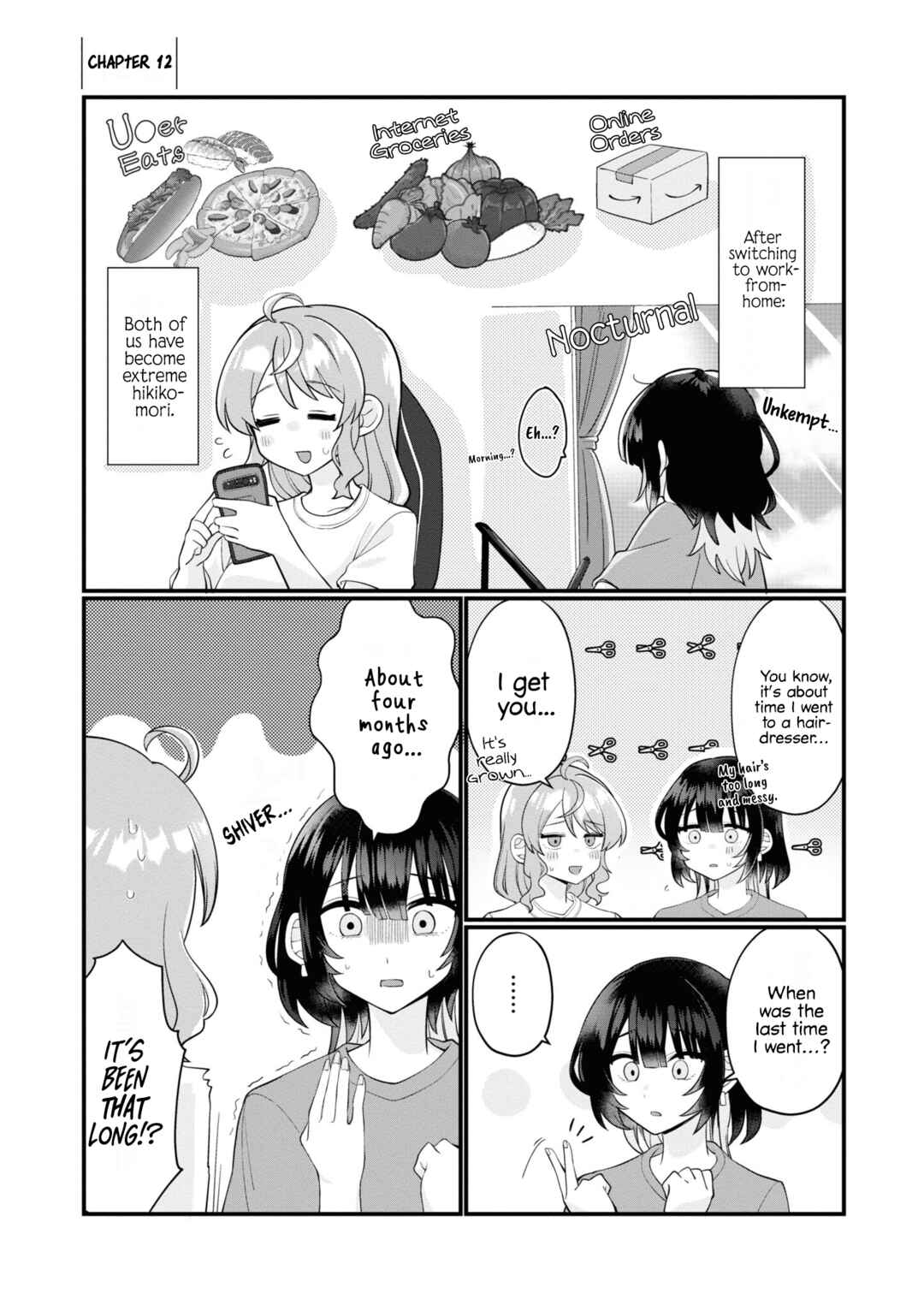 Koharu to Minato: Watashi no Partner wa Onnanoko Chapter 12 - Page 1