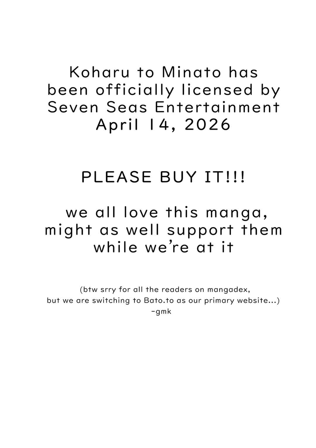 Koharu to Minato: Watashi no Partner wa Onnanoko Chapter 12 - Page 10