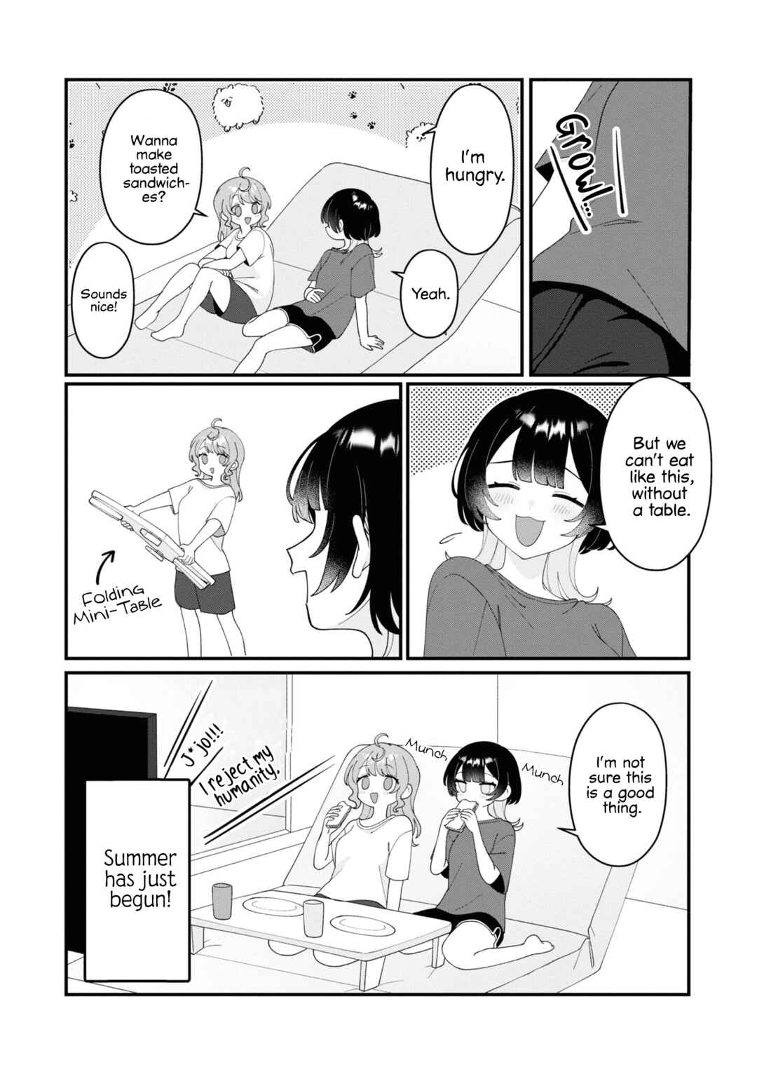 Koharu to Minato: Watashi no Partner wa Onnanoko Chapter 12 - Page 8