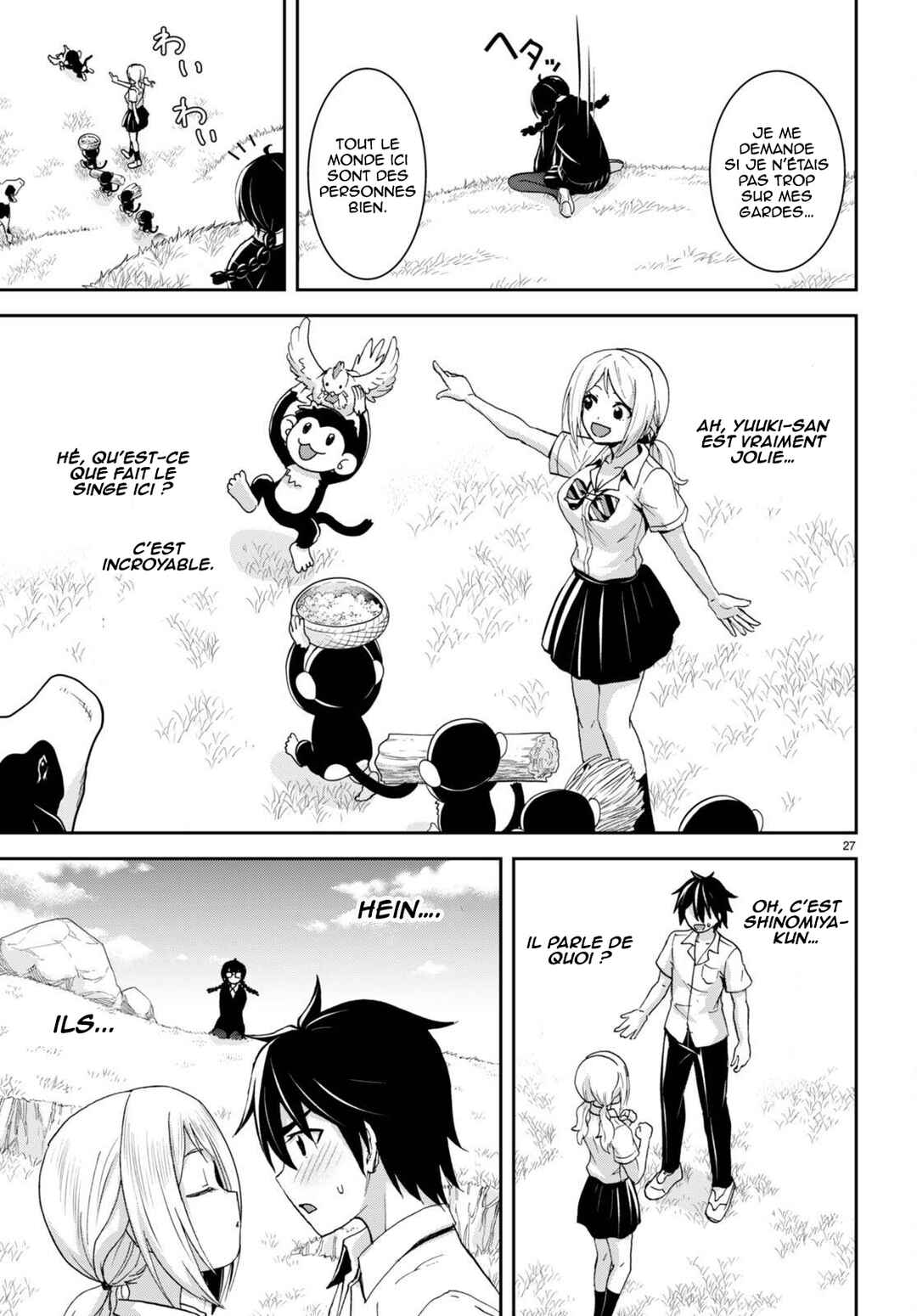 Isekai Yurutto Survival Seikatsu ~Gakkou no Minna to Isekai no Mujintou ni Tenishitakedo Ore Dake Rakushou desu~ Chapter 27 - Page 28