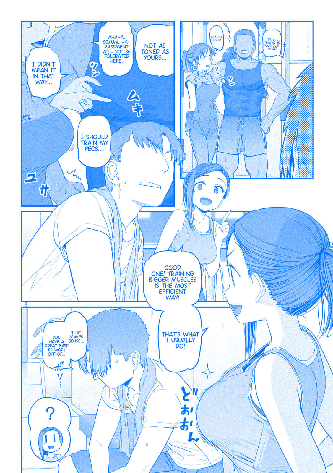Getsuyoubi no Tawawa (Blue) (Fan Colored) Chapter 38 - Page 8