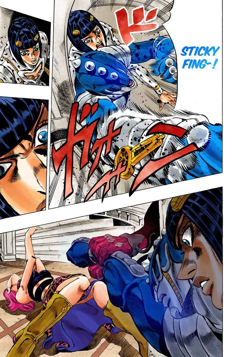 JoJo no Kimyou na Bouken: Part 5 - Ougon no Kaze Color-ban Chapter 79 - Page 12