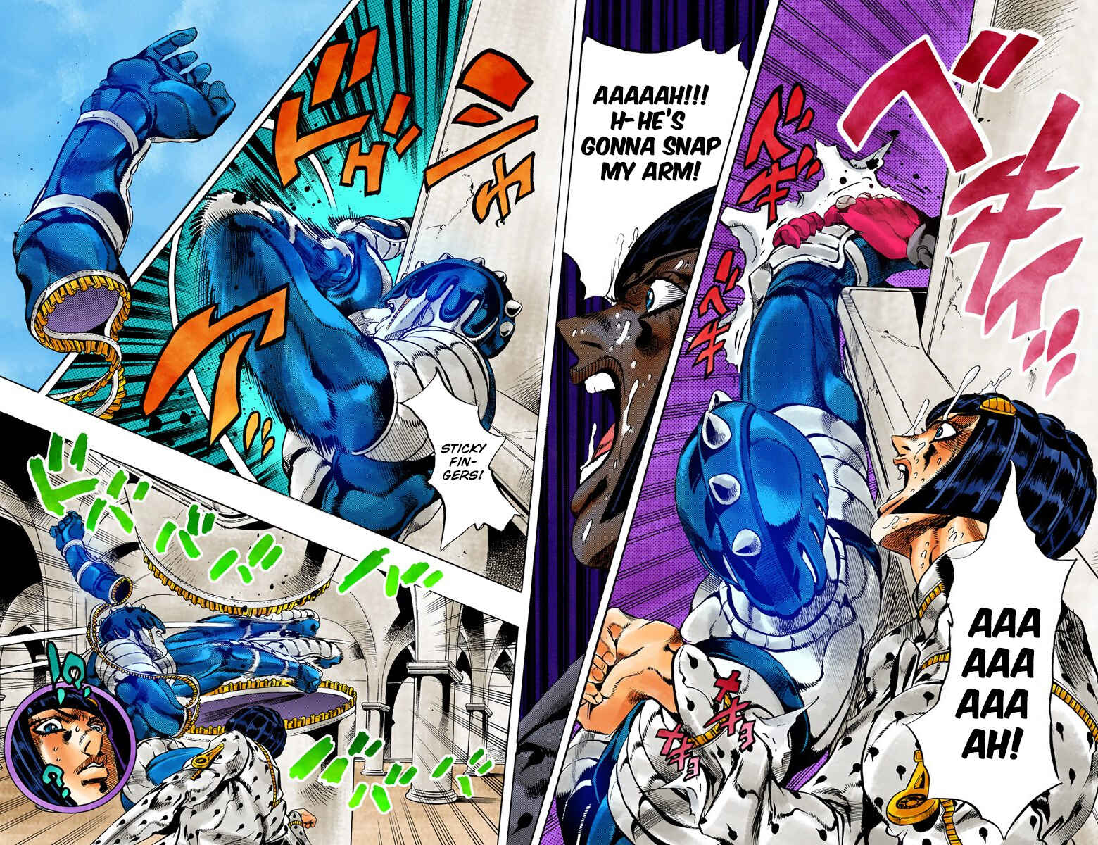 JoJo no Kimyou na Bouken: Part 5 - Ougon no Kaze Color-ban Chapter 79 - Page 13