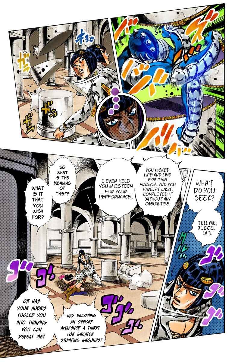 JoJo no Kimyou na Bouken: Part 5 - Ougon no Kaze Color-ban Chapter 79 - Page 15