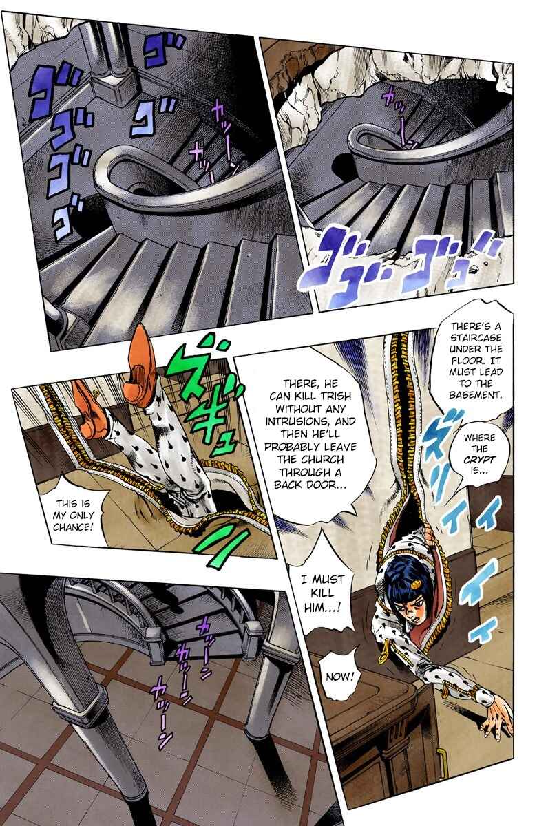 JoJo no Kimyou na Bouken: Part 5 - Ougon no Kaze Color-ban Chapter 79 - Page 8