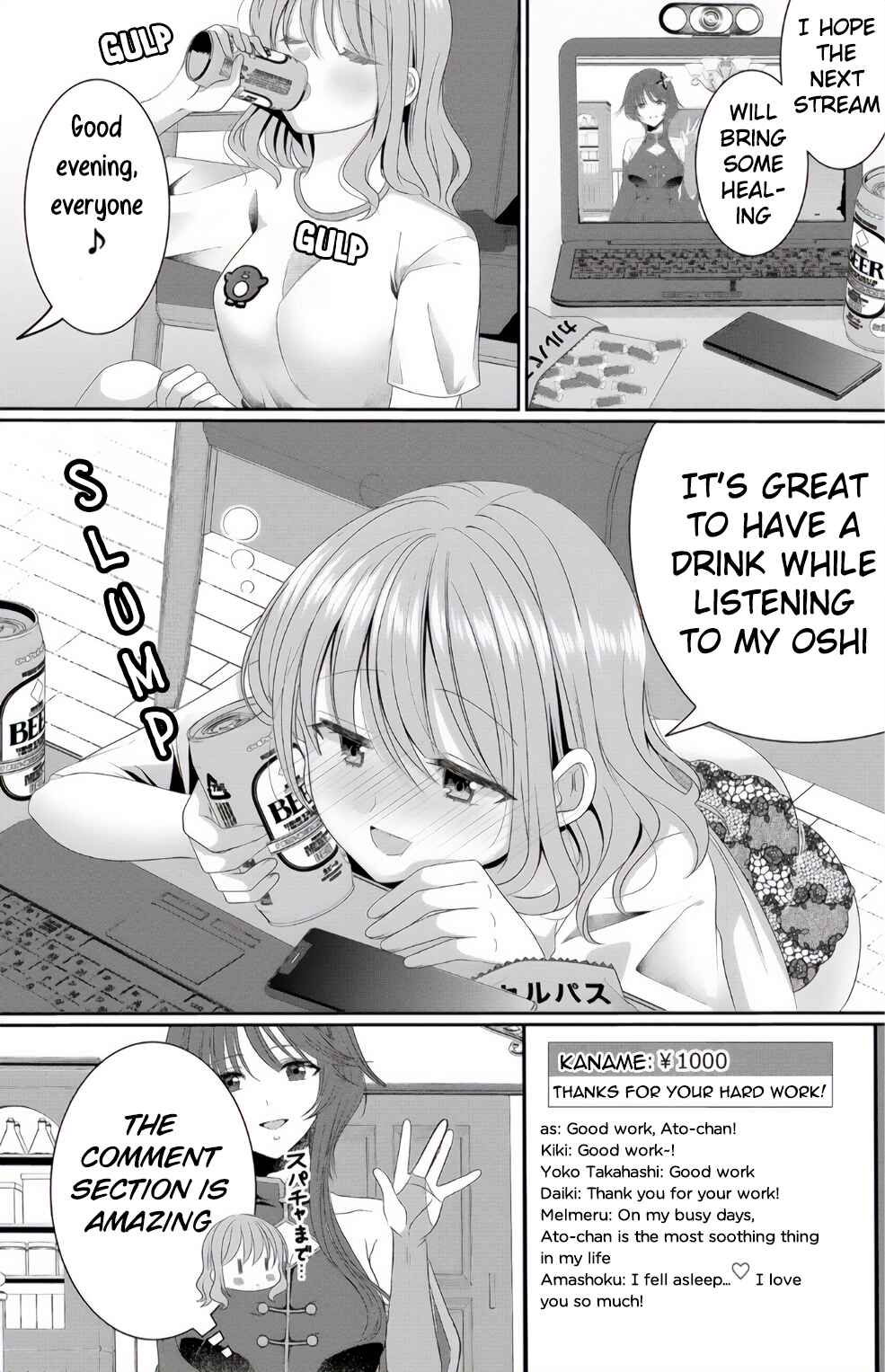 OL Vtuber to Oshi JK-chan Chapter 5 - Page 8