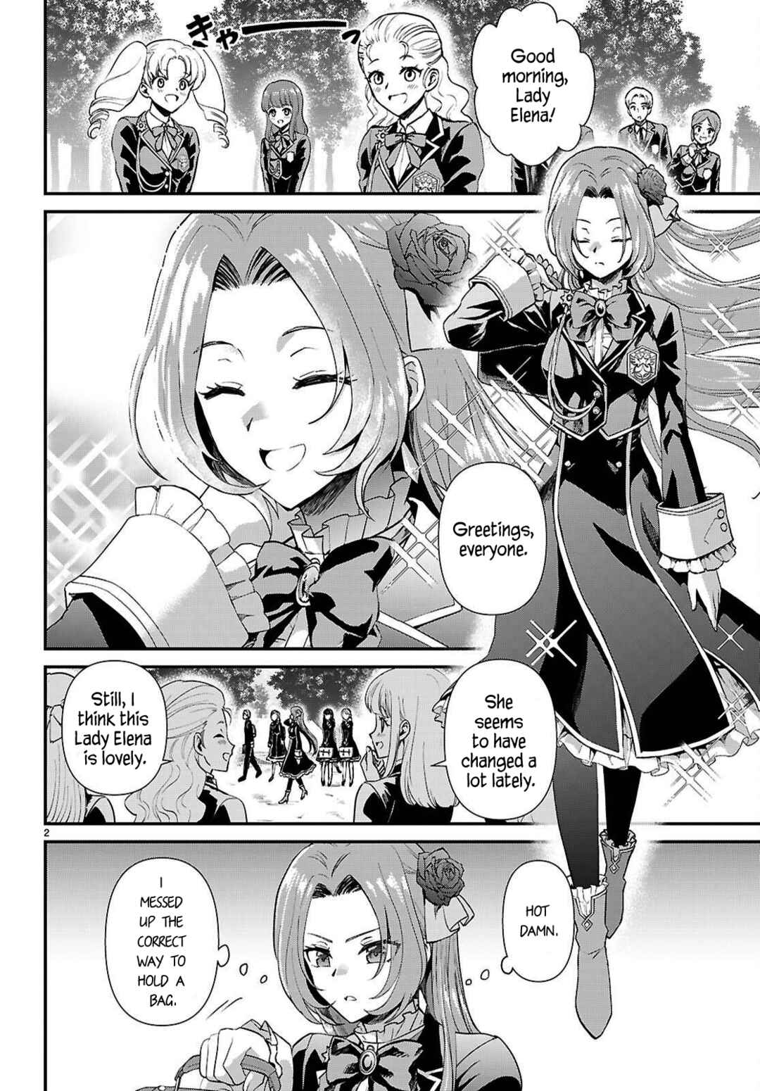 Danshi Koukousei, Otome Game no Akuyaku Reijou ni Tensei Suru. Chapter 9 - Page 2
