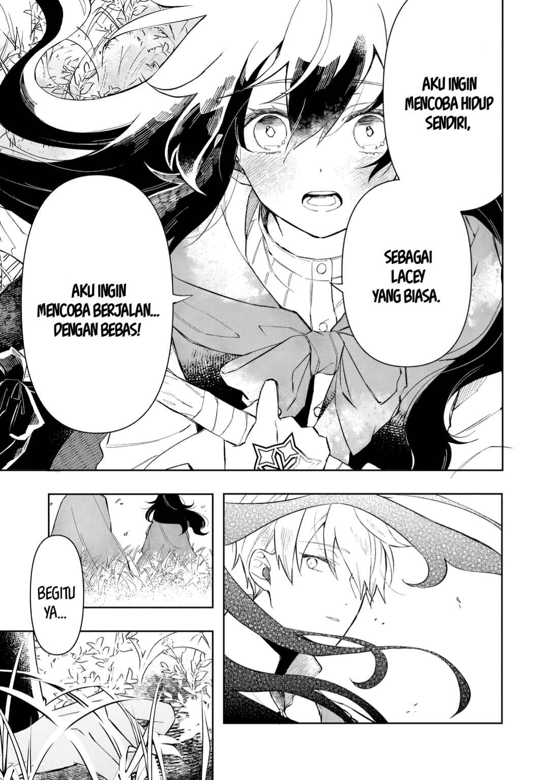Akatsuki no Majo Lacey wa Jiyuu ni Ikitai: Maou Toubatsu o Oeta node, Nonbiri Omise o Hirakimasu Chapter 3 - Page 36