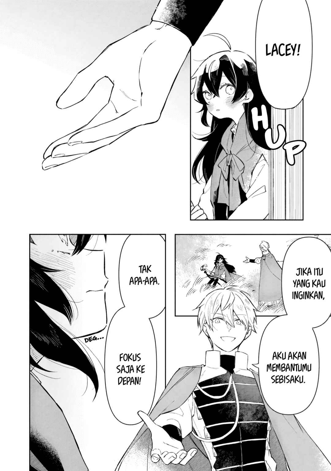 Akatsuki no Majo Lacey wa Jiyuu ni Ikitai: Maou Toubatsu o Oeta node, Nonbiri Omise o Hirakimasu Chapter 3 - Page 37