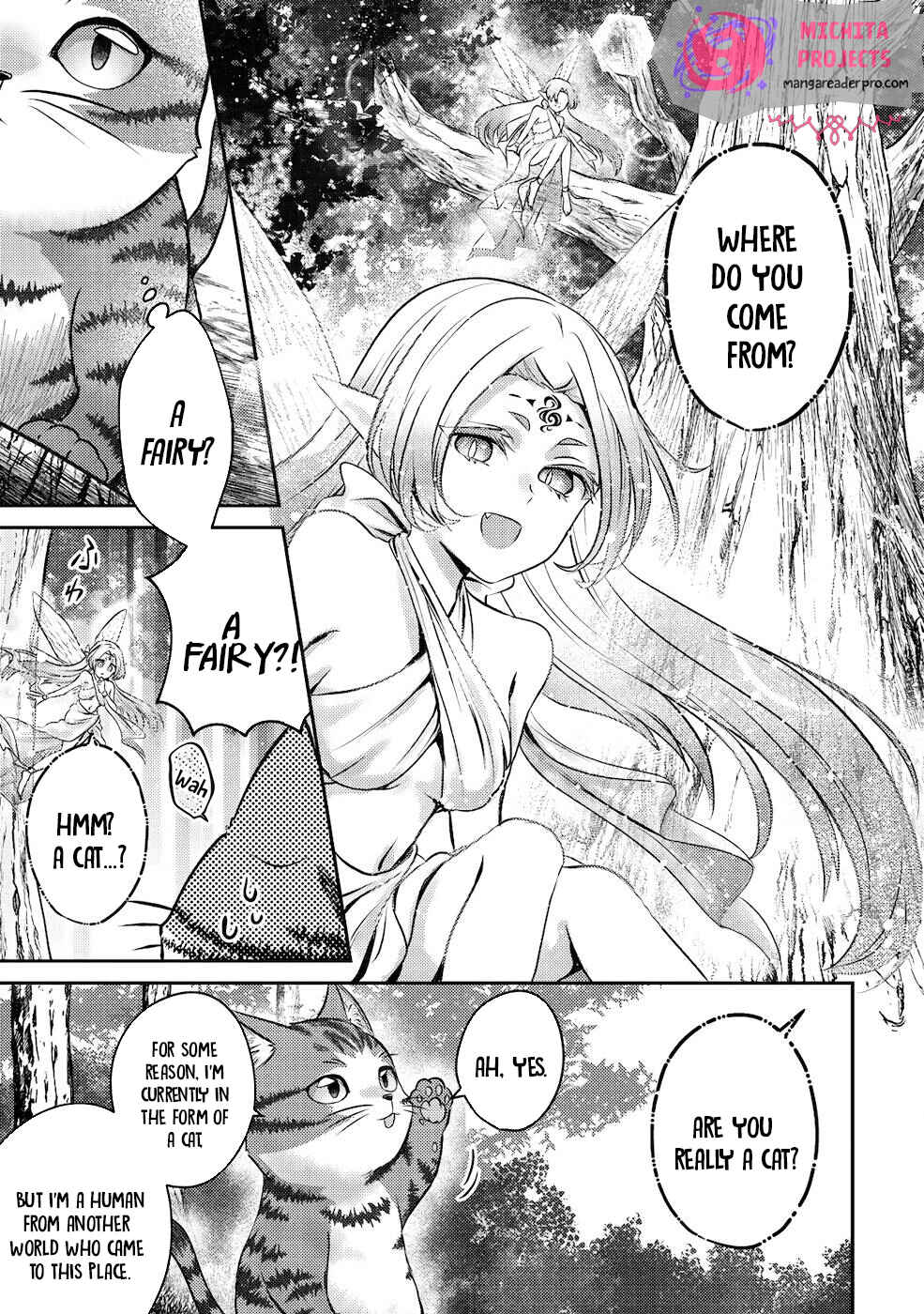 Wagahai wa Nekomadoushi de Aru: Kijitora Luke no Kaiteki Cheat Neko Seikatsu Chapter 1 - Page 21