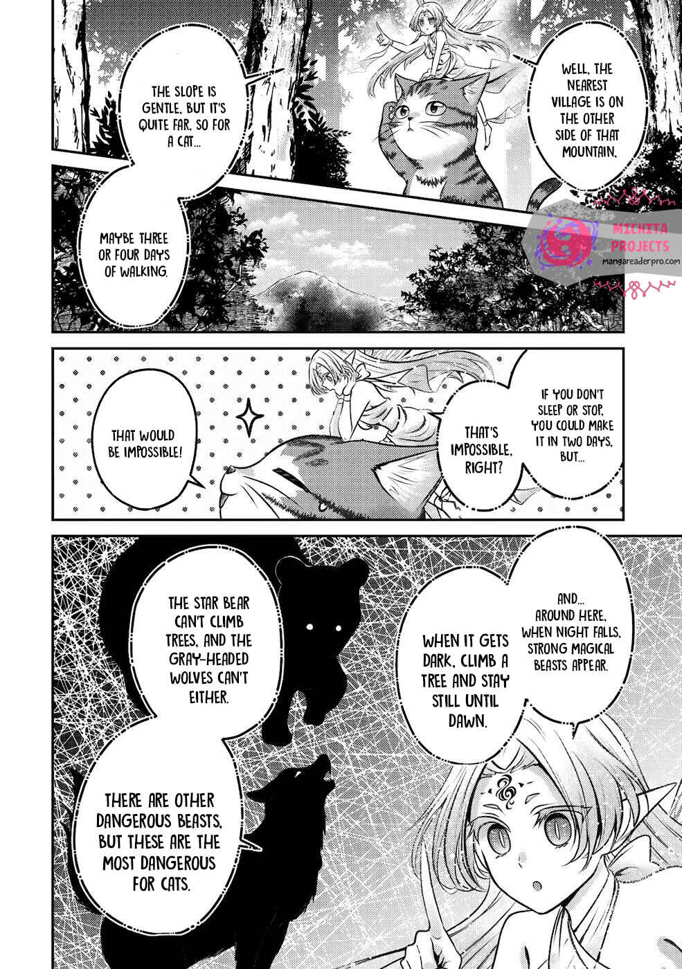 Wagahai wa Nekomadoushi de Aru: Kijitora Luke no Kaiteki Cheat Neko Seikatsu Chapter 1 - Page 24