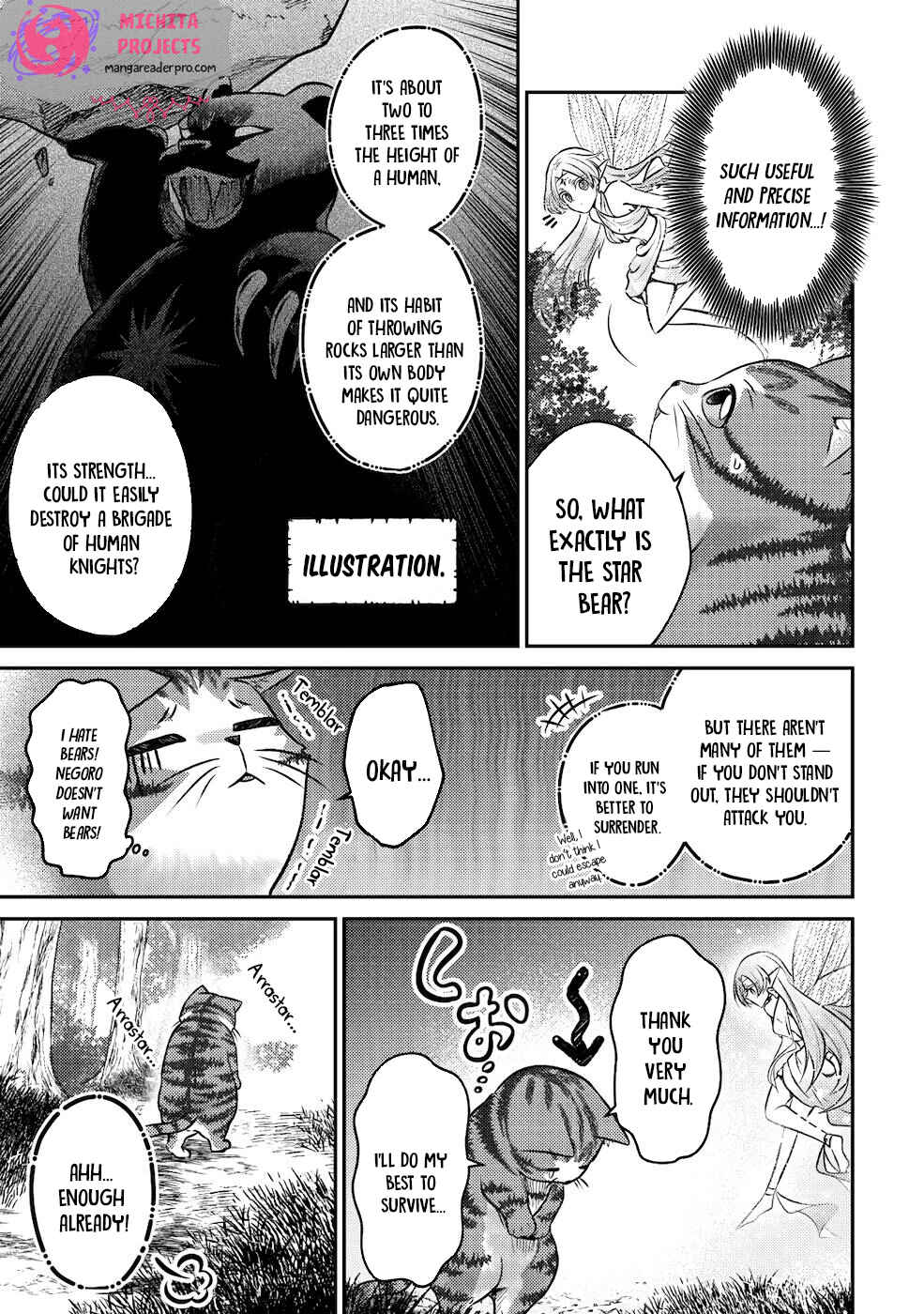 Wagahai wa Nekomadoushi de Aru: Kijitora Luke no Kaiteki Cheat Neko Seikatsu Chapter 1 - Page 25