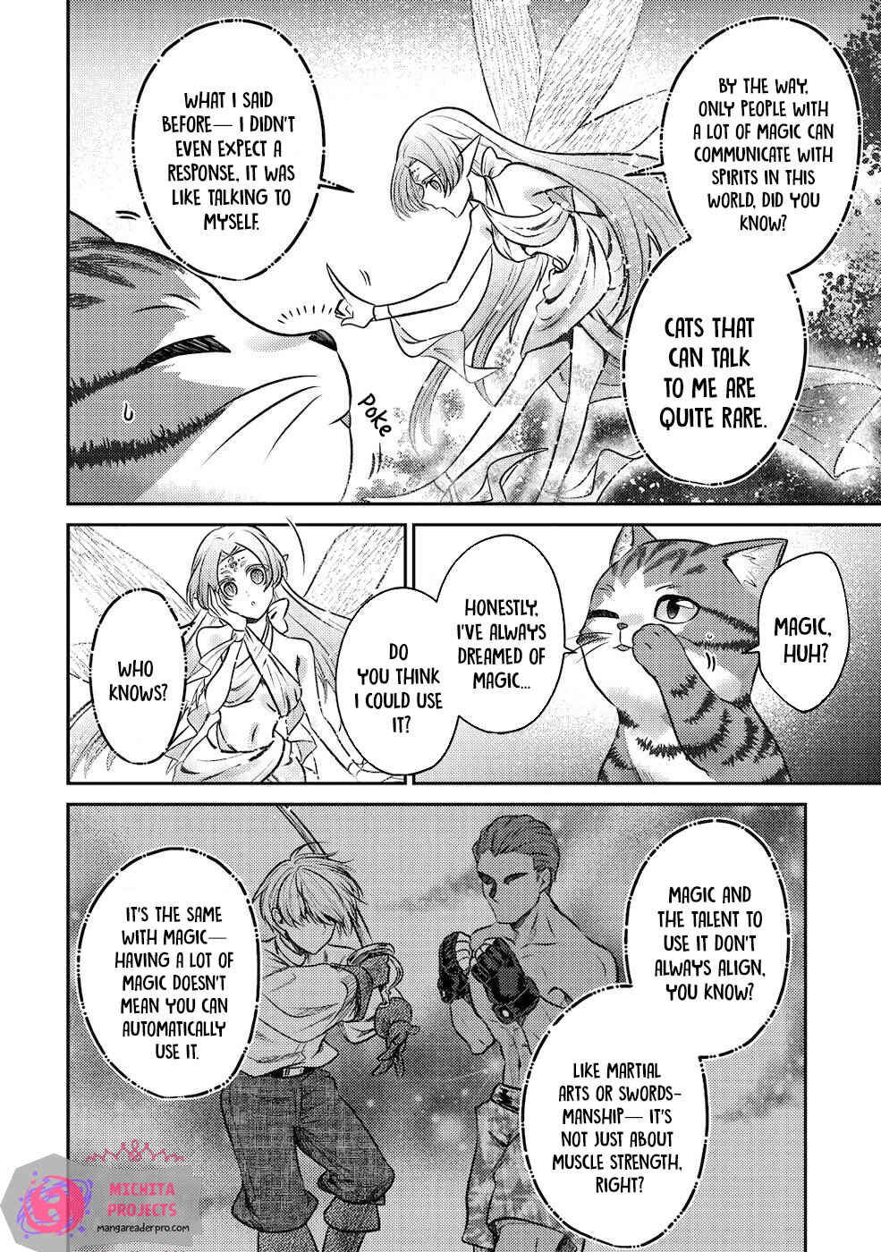 Wagahai wa Nekomadoushi de Aru: Kijitora Luke no Kaiteki Cheat Neko Seikatsu Chapter 1 - Page 28