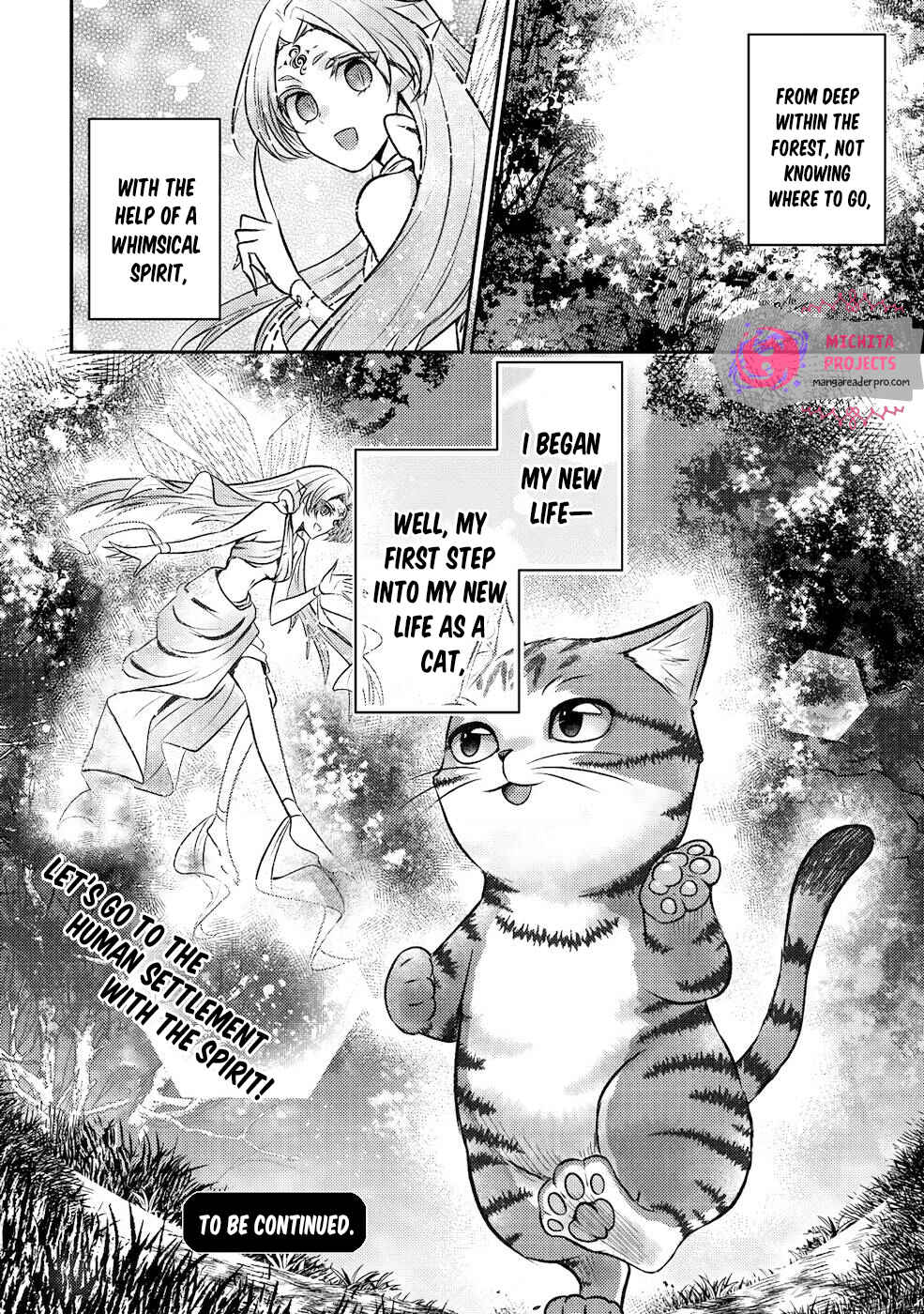 Wagahai wa Nekomadoushi de Aru: Kijitora Luke no Kaiteki Cheat Neko Seikatsu Chapter 1 - Page 32