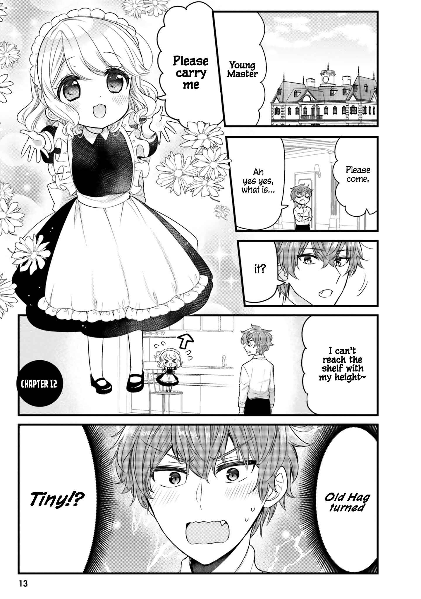 Tekito na Maid no Oneesan & Erasou de Ichizu na Botchan Chapter 12 - Page 1