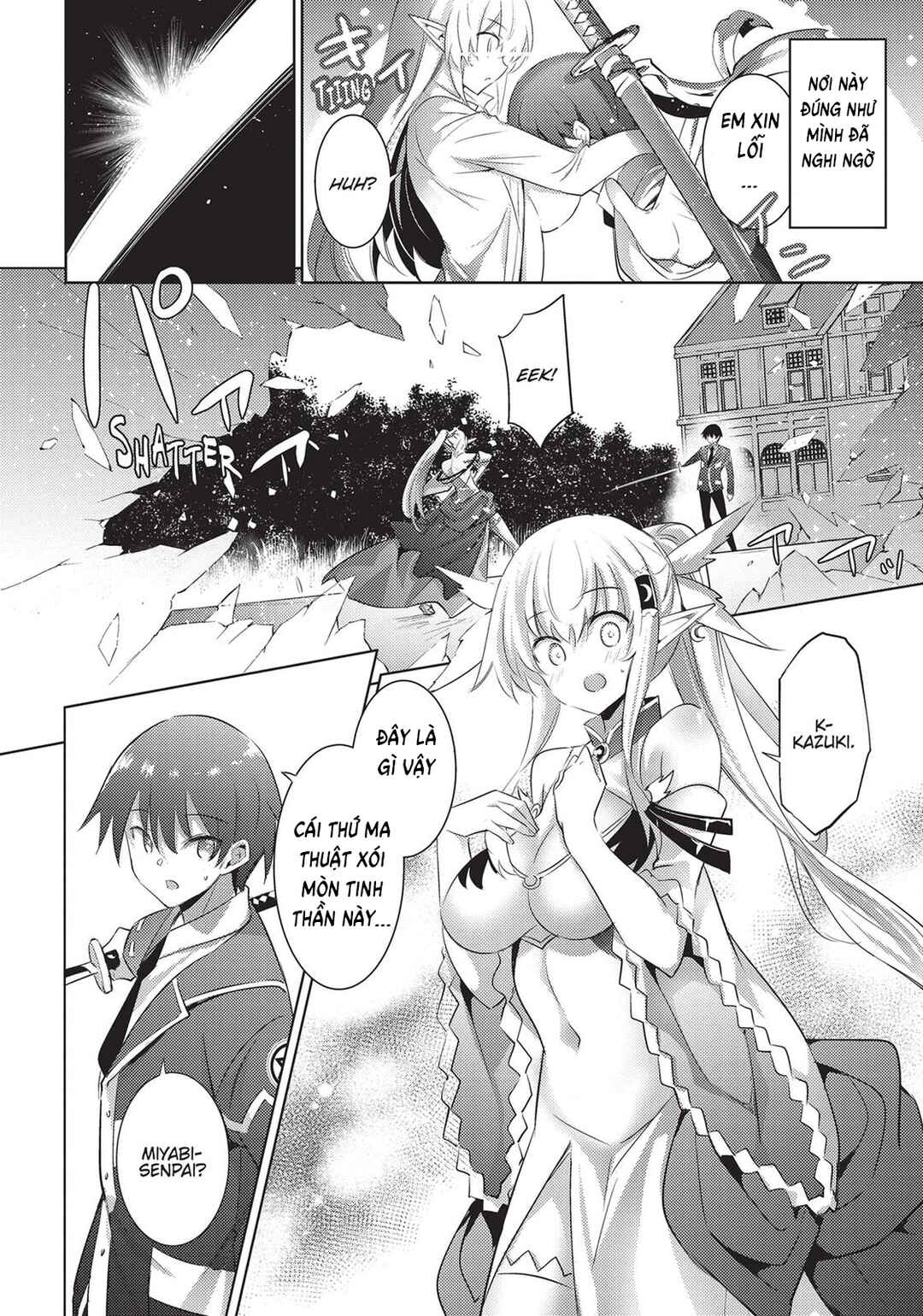 Magika no Kenshi to Shoukan Maou Chapter 84 - Page 3