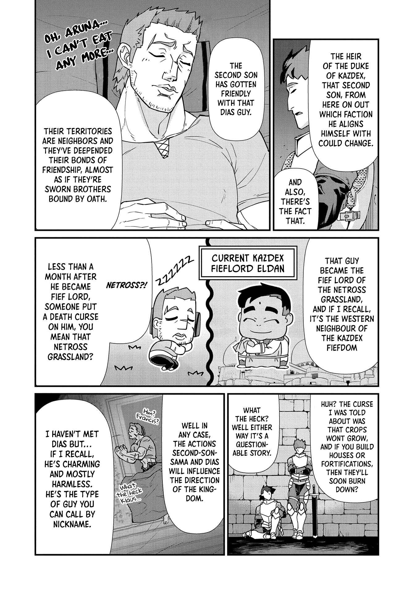 Ryoumin 0-nin Start no Henkyou Ryoushusama ~Ao no Dias to Soukaku no Otome~ Chapter 14 - Page 31