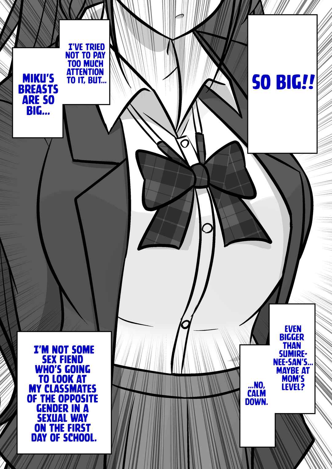 Danjo-hi 1:39 no Heikou Sekai wa Omoi no Hoka Futsuu Chapter 59 - Page 1