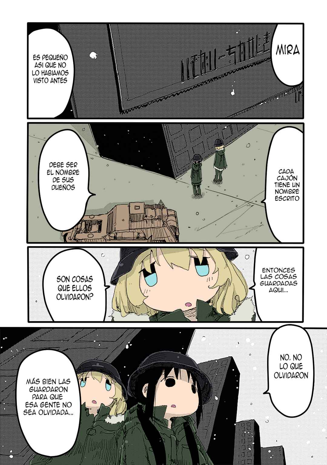 Shoujo Shuumatsu Ryokou (Fan Colored) Chapter 17 - Page 11