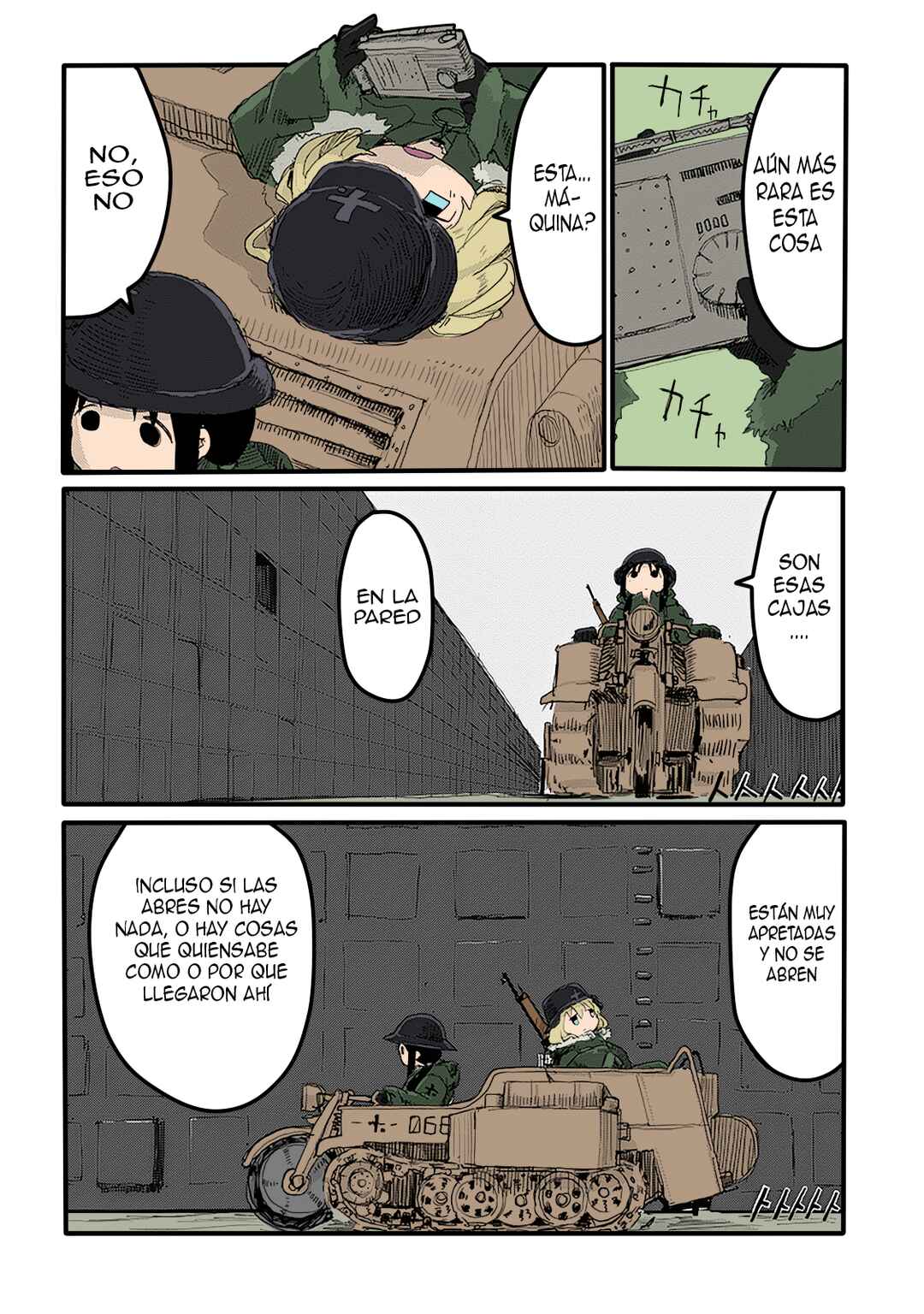 Shoujo Shuumatsu Ryokou (Fan Colored) Chapter 17 - Page 4