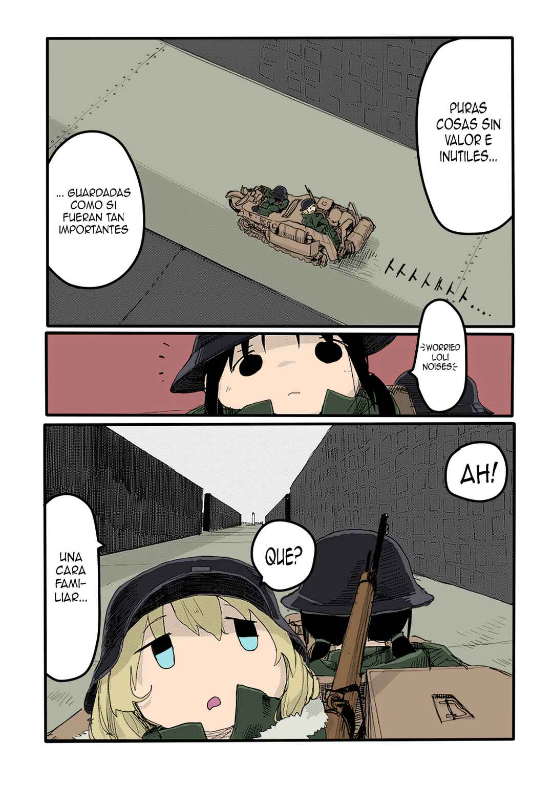 Shoujo Shuumatsu Ryokou (Fan Colored) Chapter 17 - Page 7
