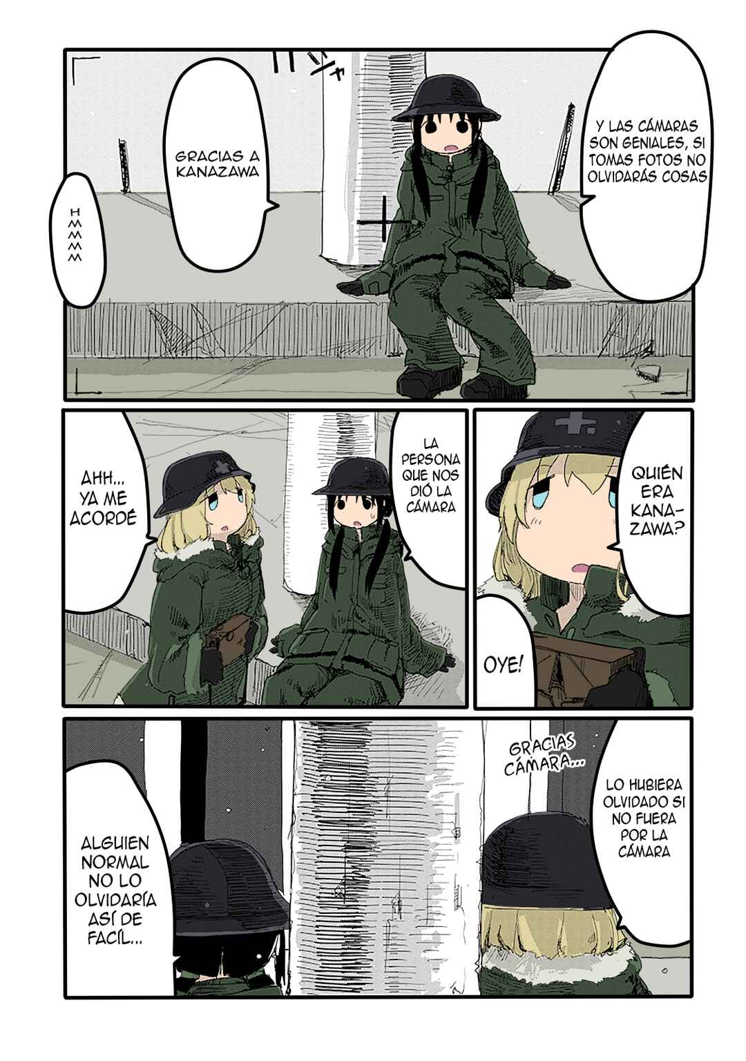 Shoujo Shuumatsu Ryokou (Fan Colored) Chapter 17 - Page 9
