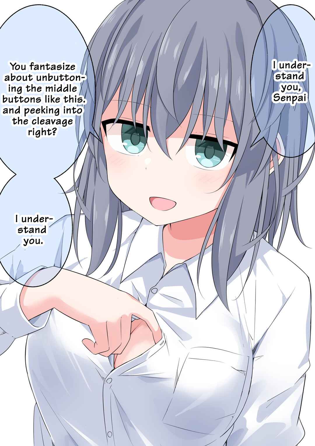 Kouhai-chan Who Understands You Chapter 37 - Page 1