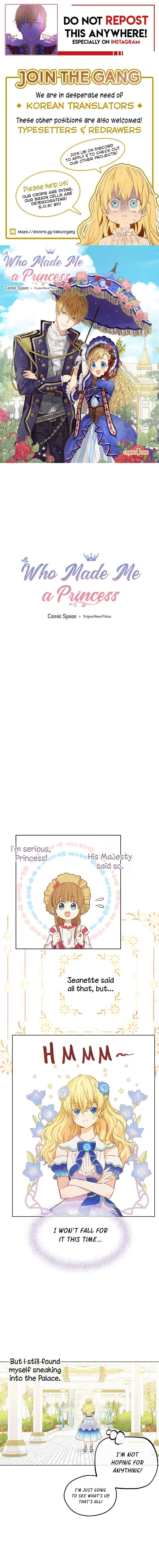 Who Made Me a Princess Chapter 68 - Page 1