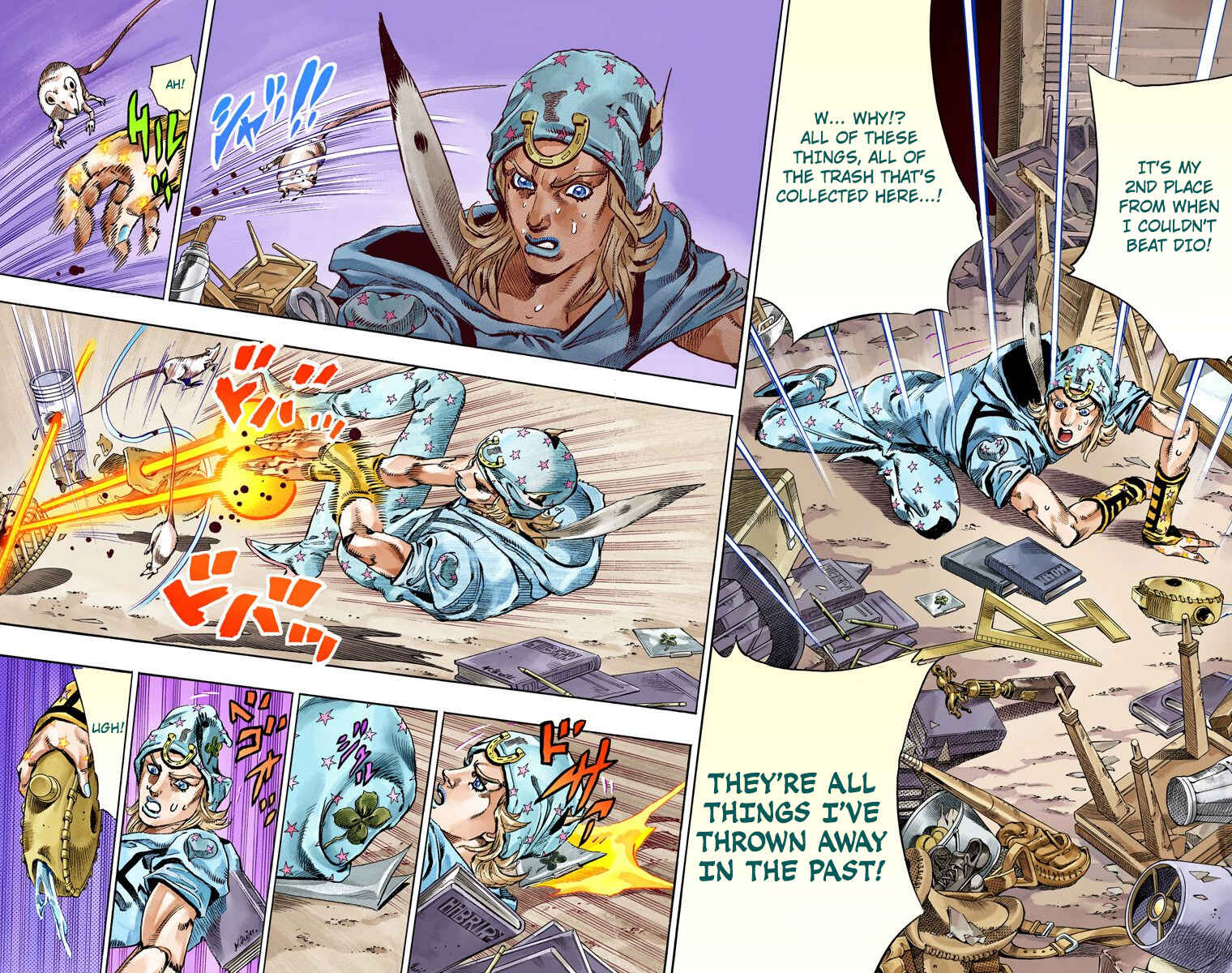 JoJo no Kimyou na Bouken: Part 7 - Steel Ball Run Color-ban Chapter 58 - Page 16