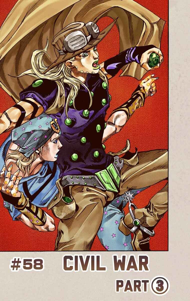 JoJo no Kimyou na Bouken: Part 7 - Steel Ball Run Color-ban Chapter 58 - Page 2