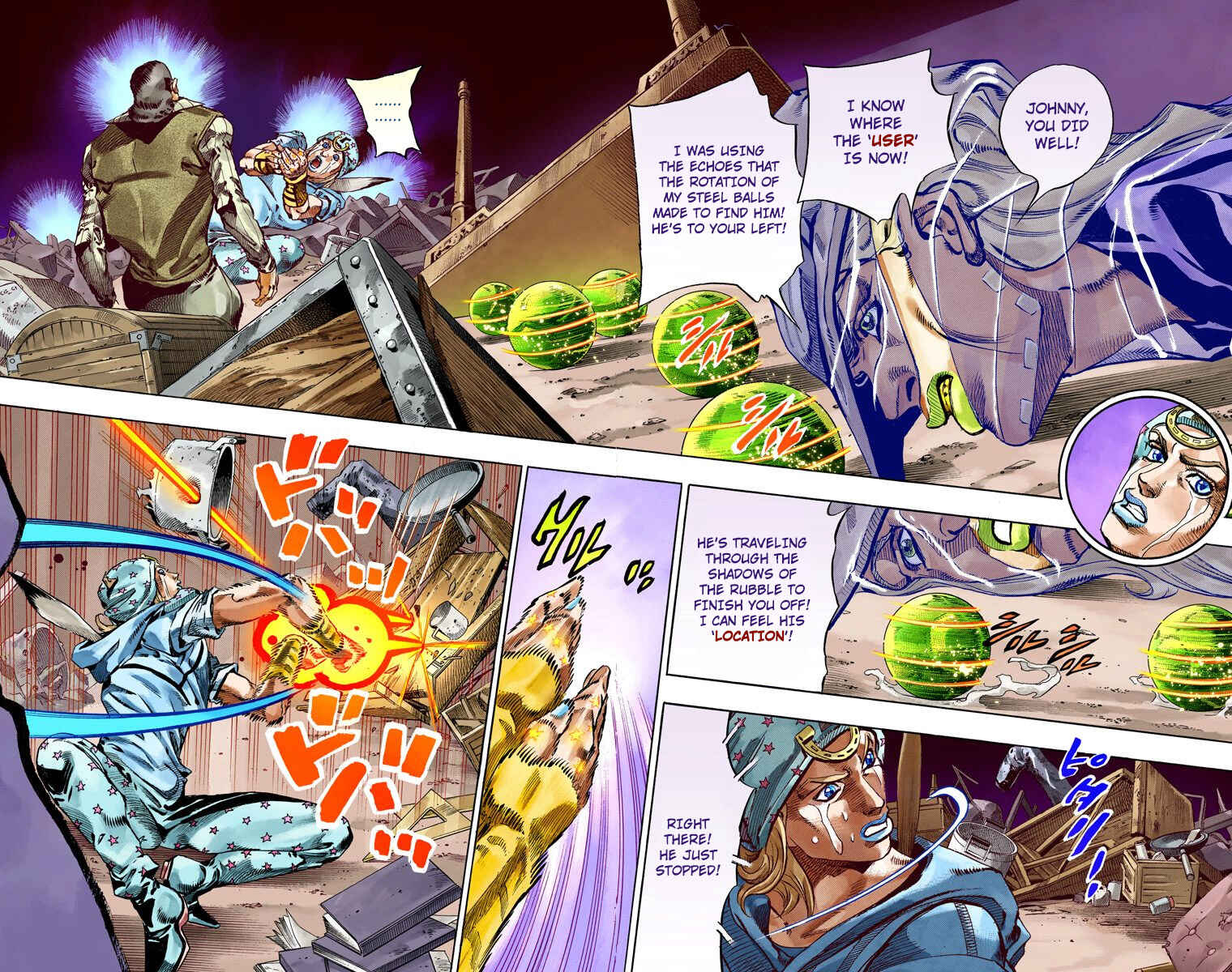 JoJo no Kimyou na Bouken: Part 7 - Steel Ball Run Color-ban Chapter 58 - Page 27