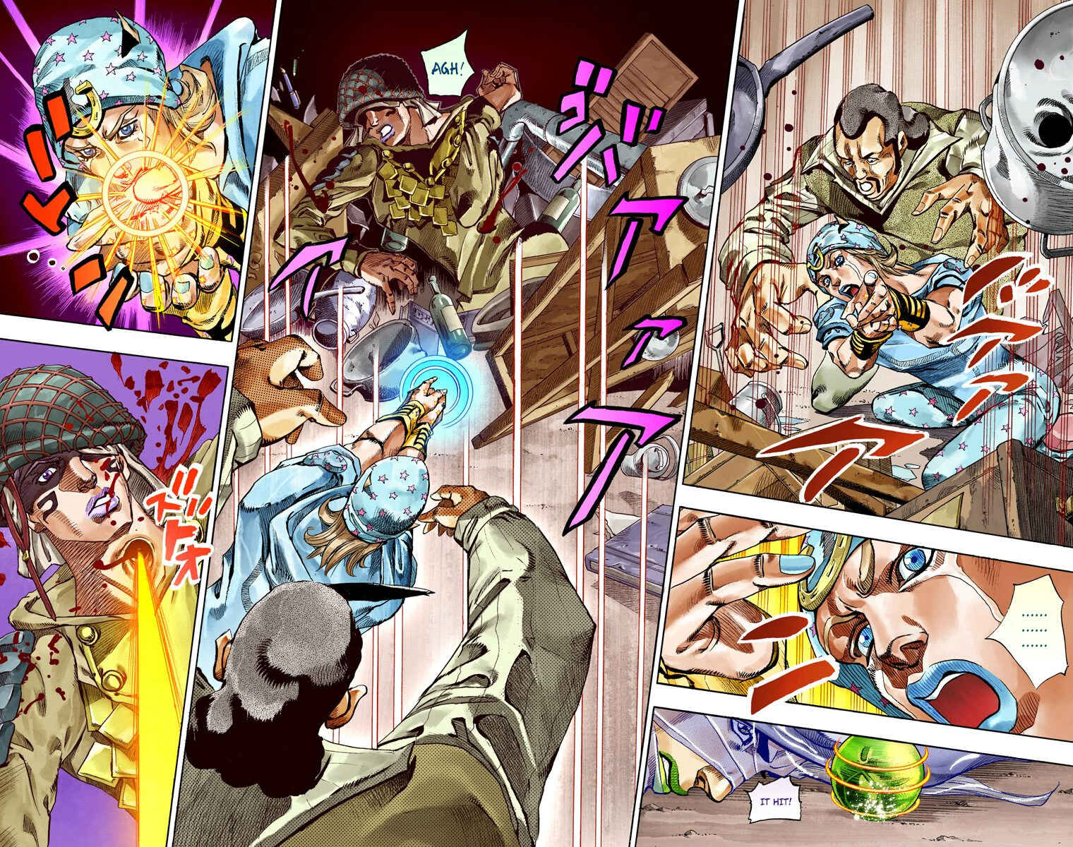 JoJo no Kimyou na Bouken: Part 7 - Steel Ball Run Color-ban Chapter 58 - Page 28