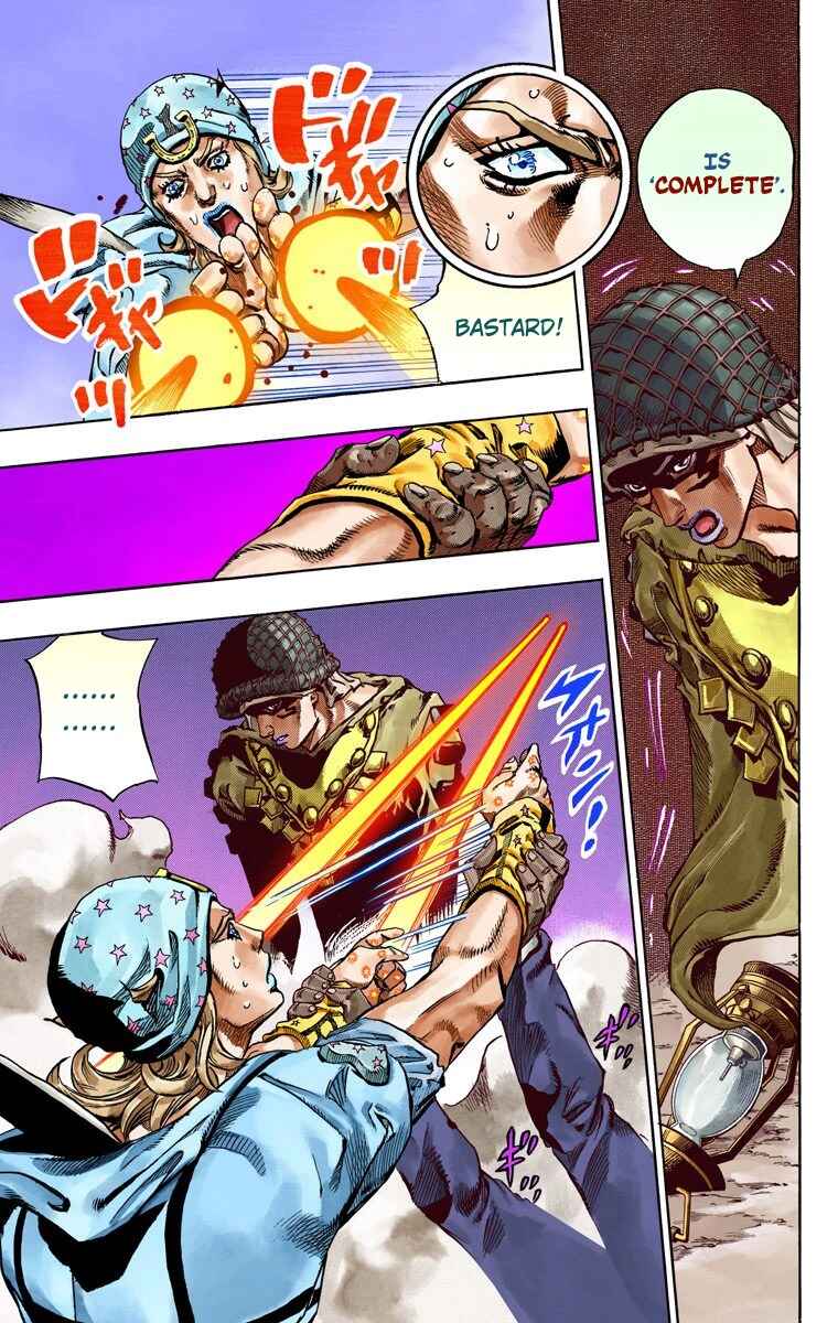 JoJo no Kimyou na Bouken: Part 7 - Steel Ball Run Color-ban Chapter 58 - Page 34