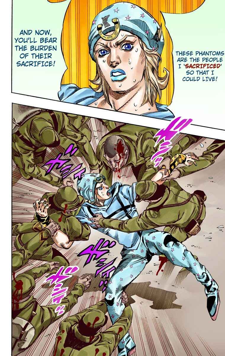 JoJo no Kimyou na Bouken: Part 7 - Steel Ball Run Color-ban Chapter 58 - Page 40