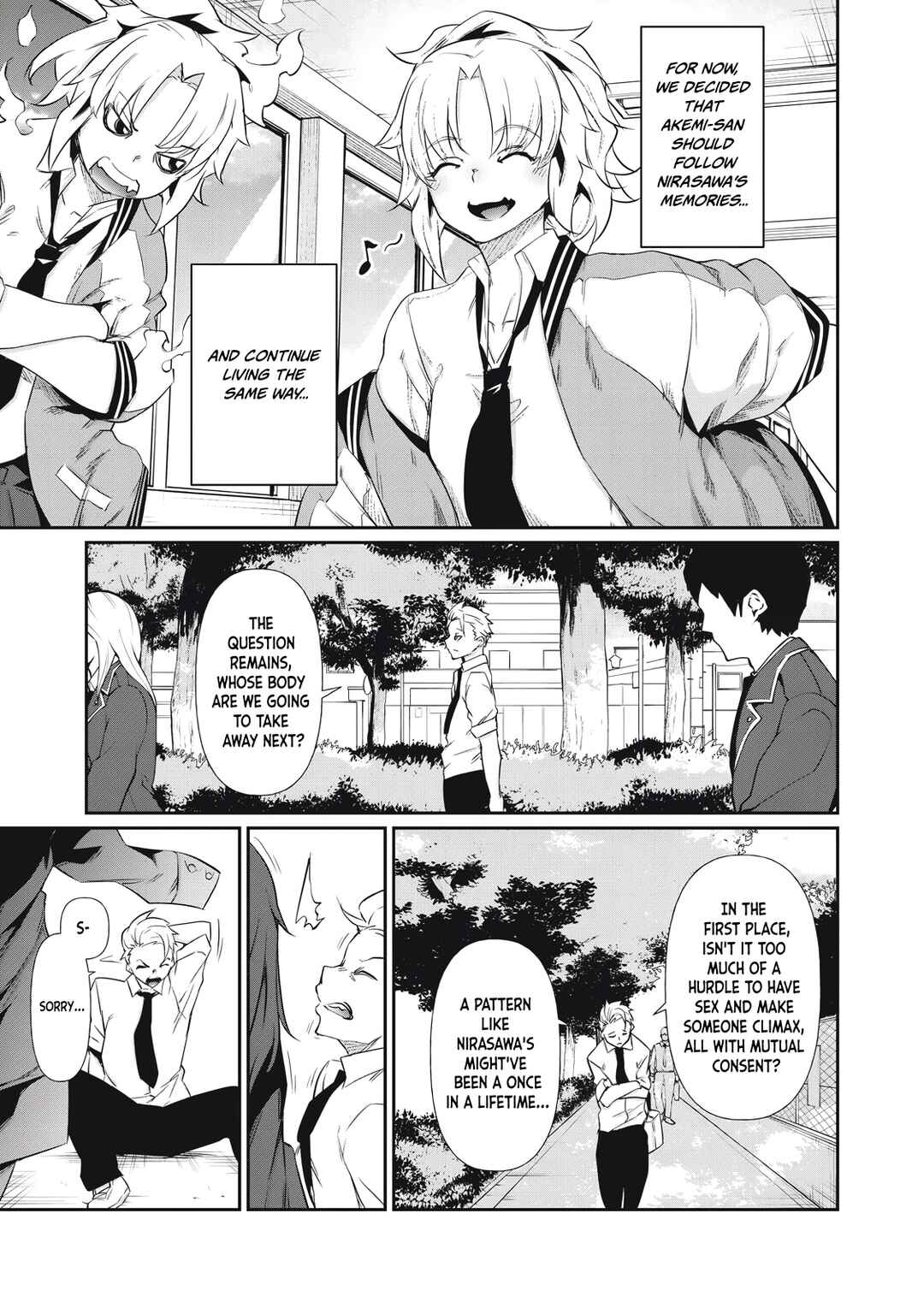 Hacking Ghost ~Karada ni Shika Kachi no Nai Gakuen~ Chapter 3 - Page 13