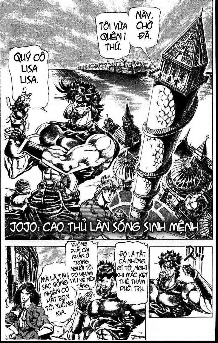JoJo no Kimyou na Bouken: Part 2 - Sentou Chouryuu Chapter 31 - Page 1