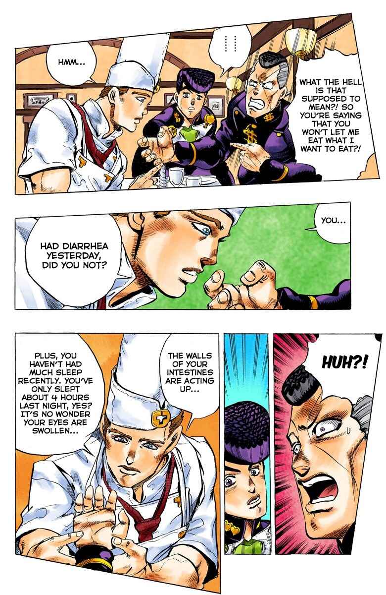 JoJo no Kimyou na Bouken: Part 4 - Diamond wa Kudakenai Color-ban Chapter 38 - Page 11