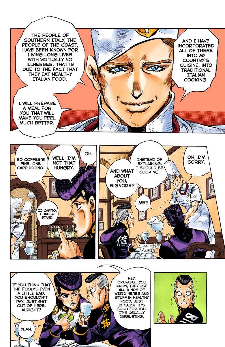 JoJo no Kimyou na Bouken: Part 4 - Diamond wa Kudakenai Color-ban Chapter 38 - Page 13