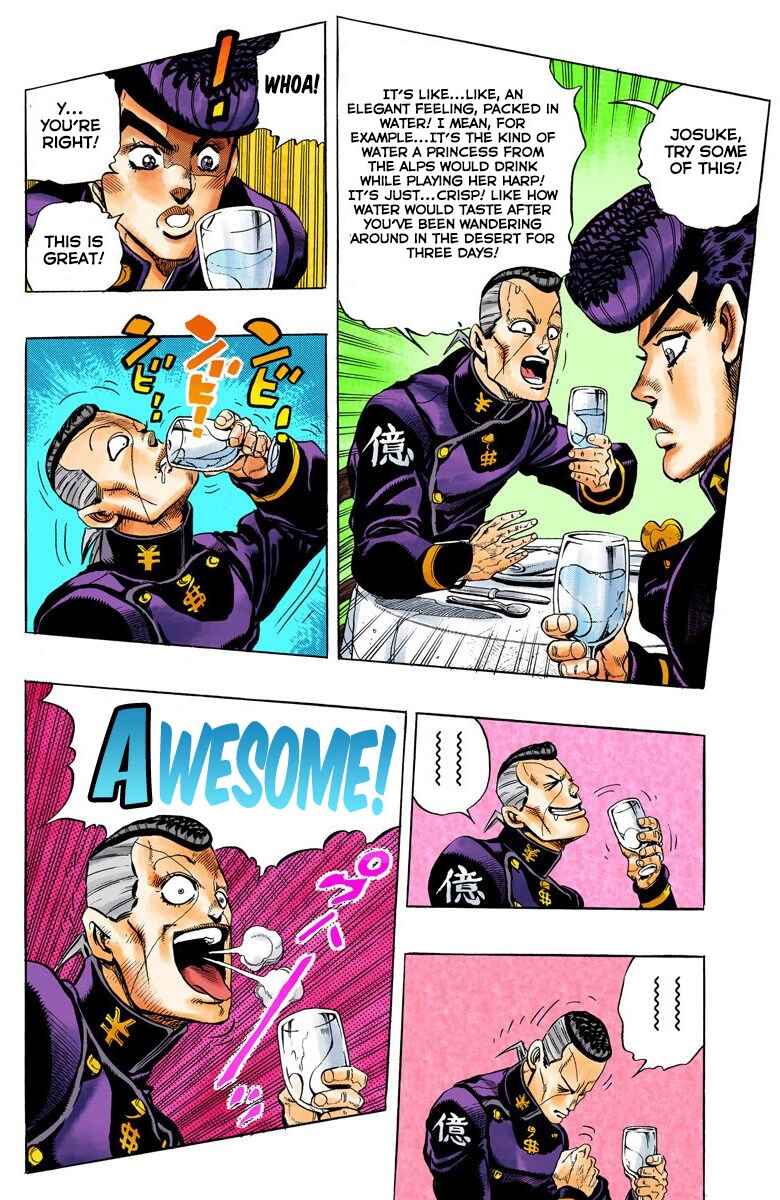 JoJo no Kimyou na Bouken: Part 4 - Diamond wa Kudakenai Color-ban Chapter 38 - Page 15