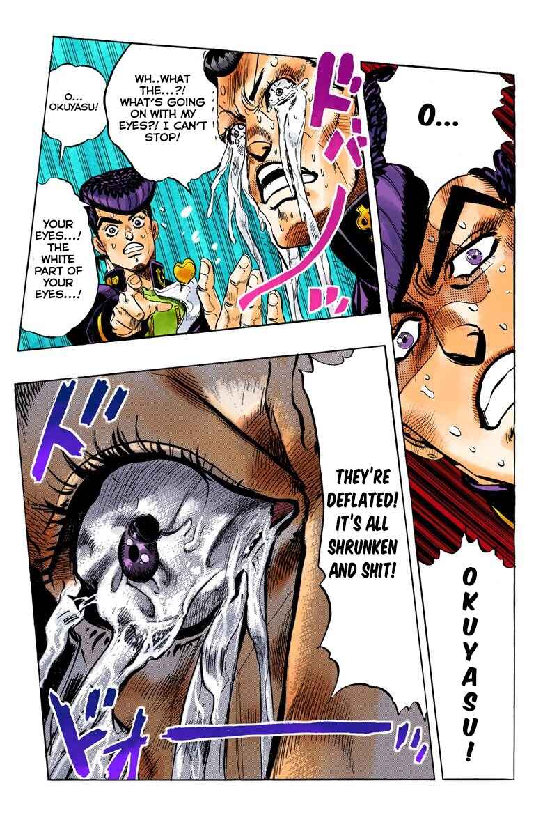 JoJo no Kimyou na Bouken: Part 4 - Diamond wa Kudakenai Color-ban Chapter 38 - Page 18