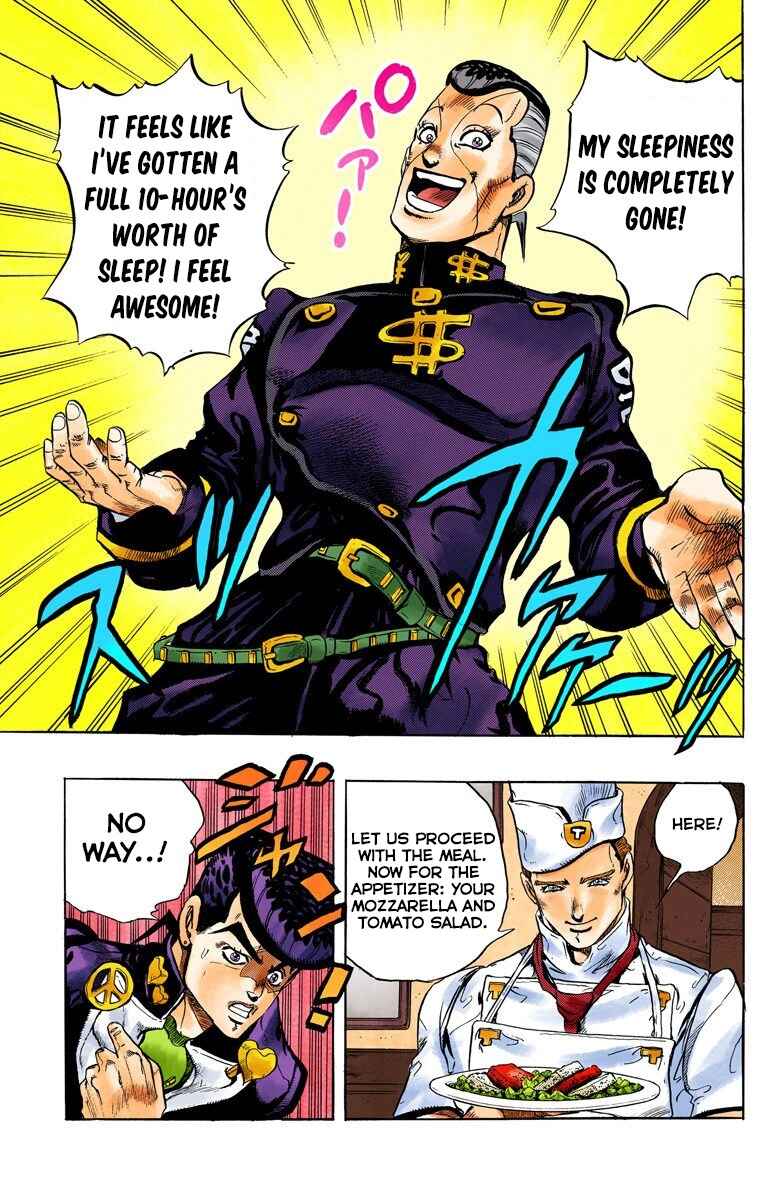 JoJo no Kimyou na Bouken: Part 4 - Diamond wa Kudakenai Color-ban Chapter 38 - Page 20