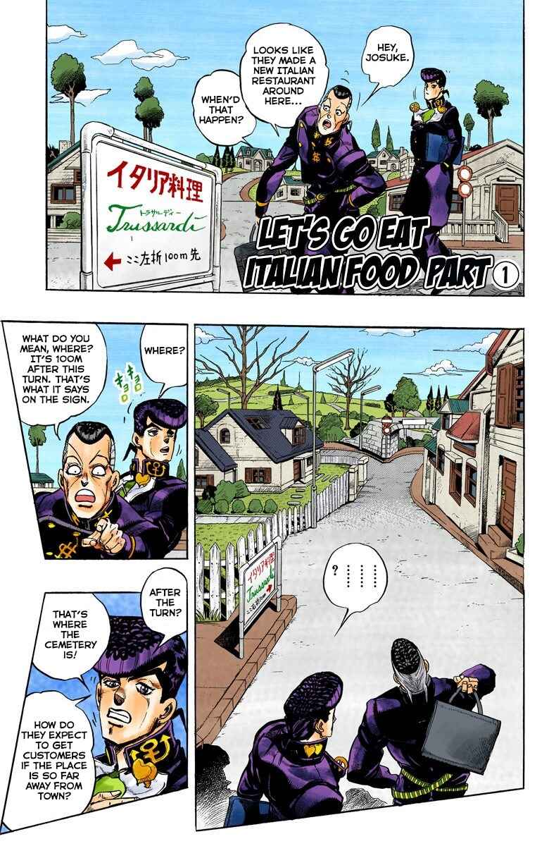 JoJo no Kimyou na Bouken: Part 4 - Diamond wa Kudakenai Color-ban Chapter 38 - Page 3