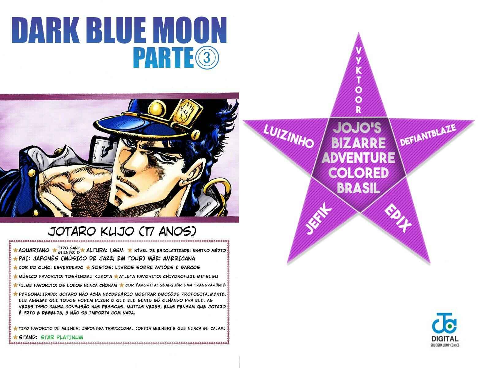 JoJo no Kimyou na Bouken: Part 3 - Stardust Crusaders Color-ban Chapter 16 - Page 1