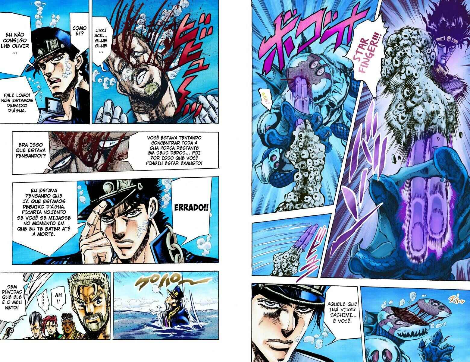 JoJo no Kimyou na Bouken: Part 3 - Stardust Crusaders Color-ban Chapter 16 - Page 10